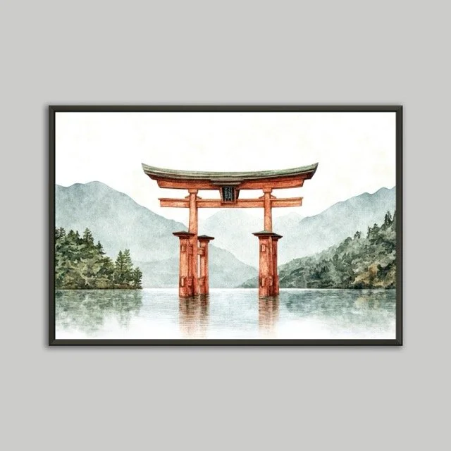 Japan Lake Poster Print 40x60.jpeg