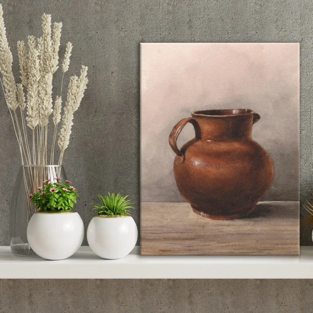 Pottery Jug Canvas