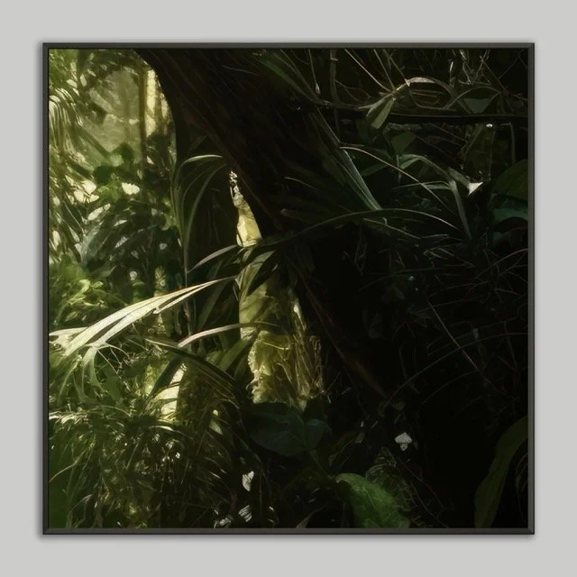 Rain Forrest Spit 3 of 6 Metal Framed Print