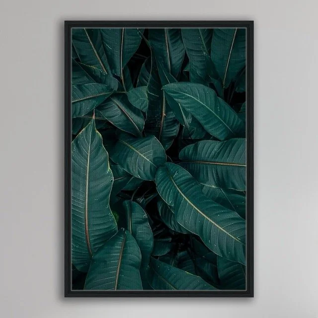 Lush Folliage Black Framed Wall.jpeg
