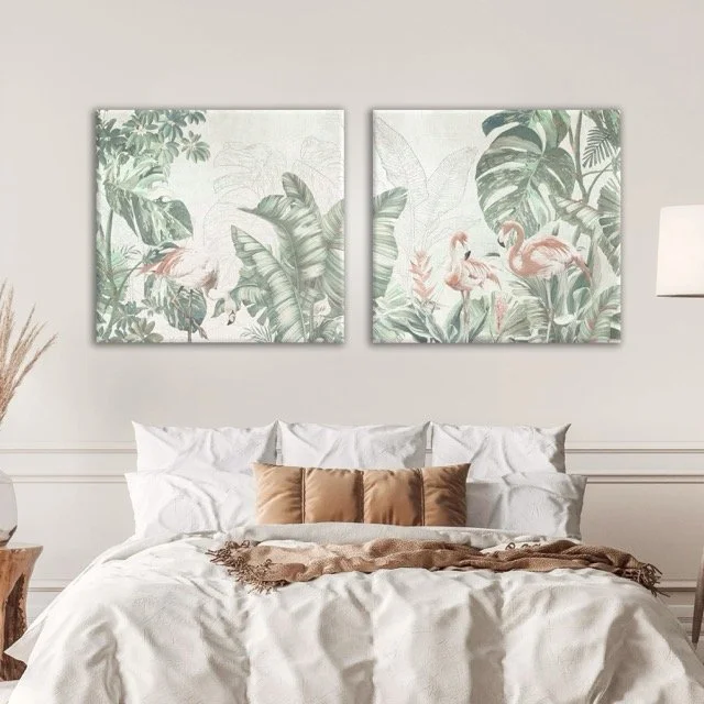 Flamingo 1 of 2 Canvas