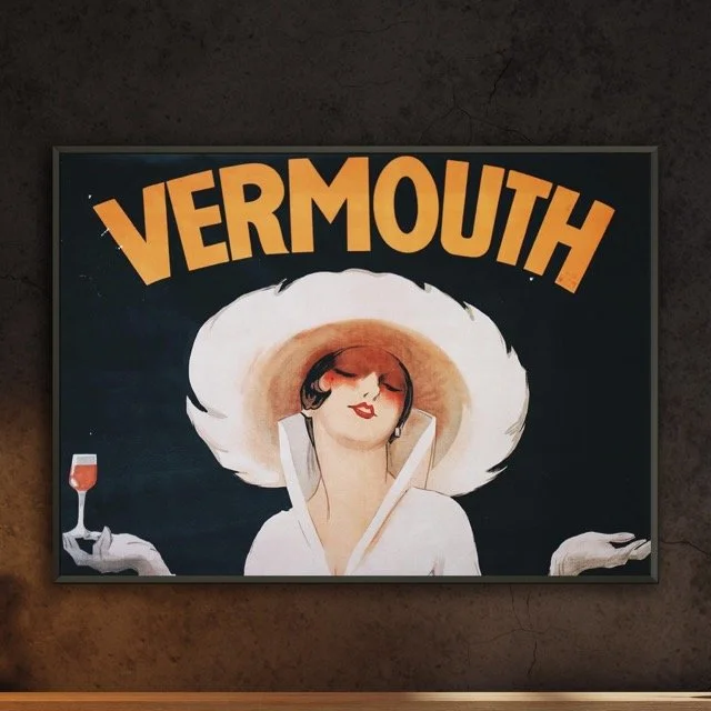 Vermouth Metal Framed Poster