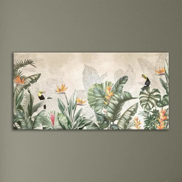 Jungle Topia Canvas 50x100 cm / 20x40″