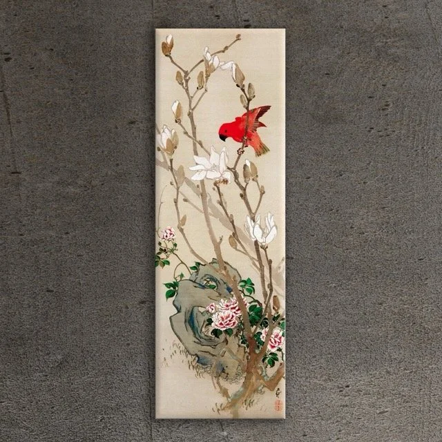 Cherry Flower Bird Canvas.jpeg
