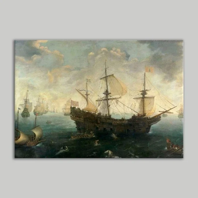 Galleon 1 Canvas Print.jpeg
