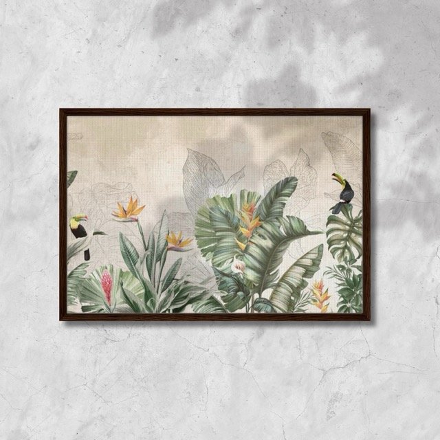 Jungle Tropia Framed Dark.jpeg