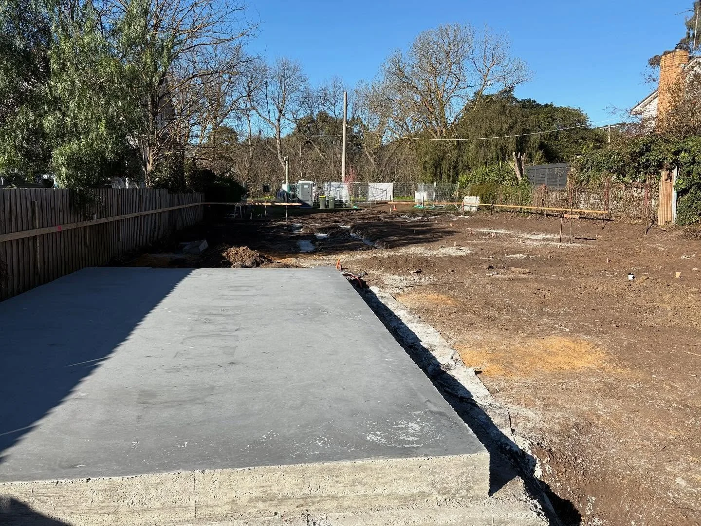Garage slab poured and footings complete.👌

#wip #fyansford #newbuild #oceangrove #geelongbuilder