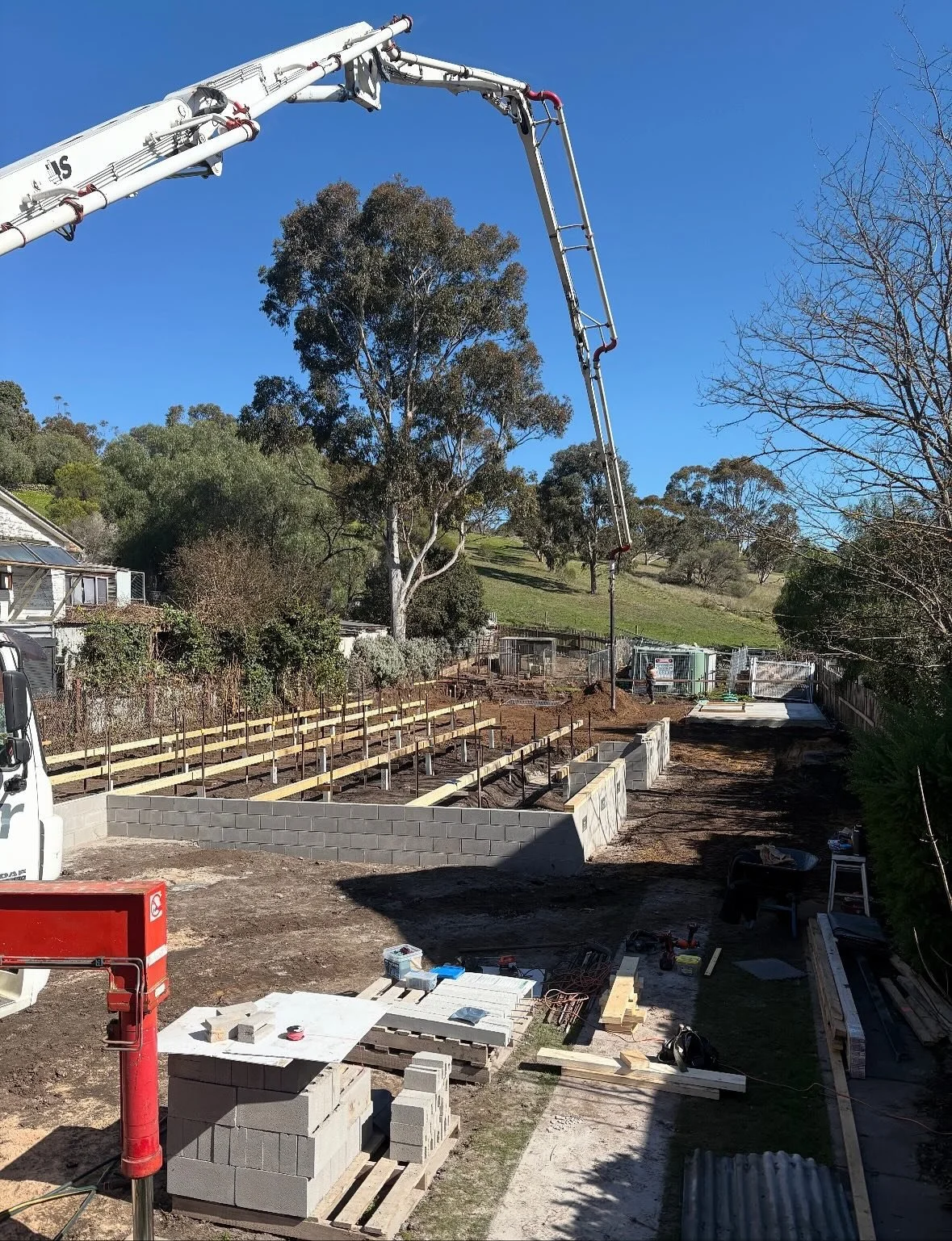 Work in progress / brick piers complete, bearers set and ready to concrete stumps in. 

#fyansford #geelongbuilder #oceangrovebuilder #surfcoastbuilder
