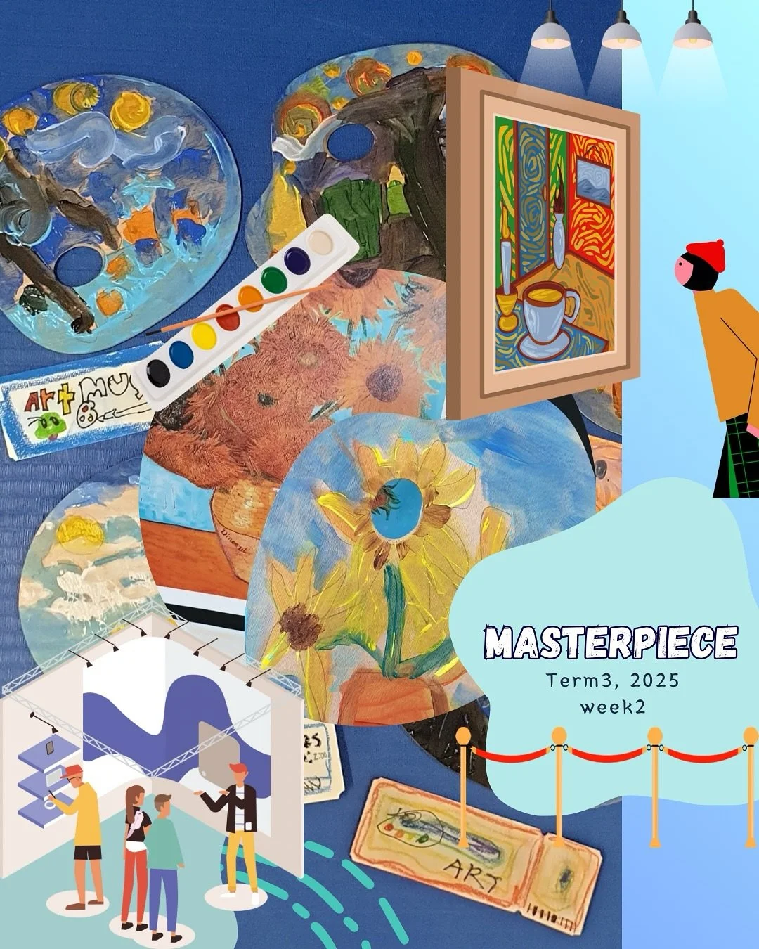 ✨🖌 Inspired by Masterpieces 🎨✨

Our little artists took inspiration from 🌍 world-famous paintings and reimagined them in their very own style 💛

From swirling colours 🌈 to tiny, thoughtful details 👀 &mdash; each creation tells a story, full of 