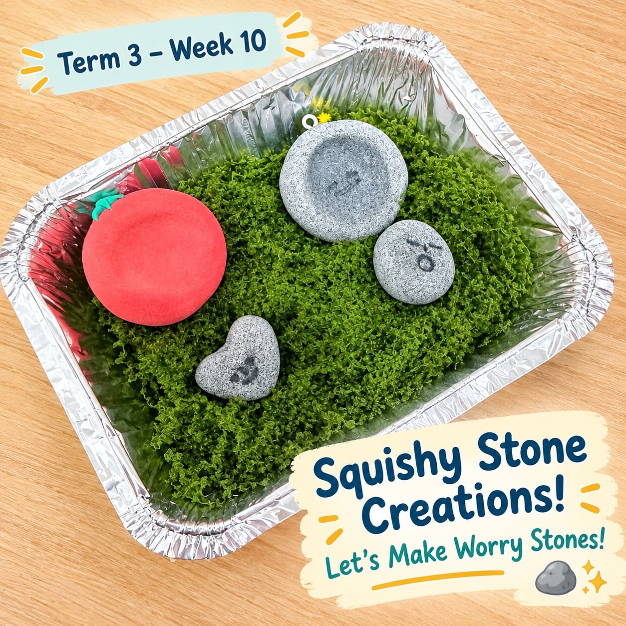 Term 3 &ndash; Week 10

Squishy Stone Creations! Let&rsquo;s Make Worry Stones! 🪨✨