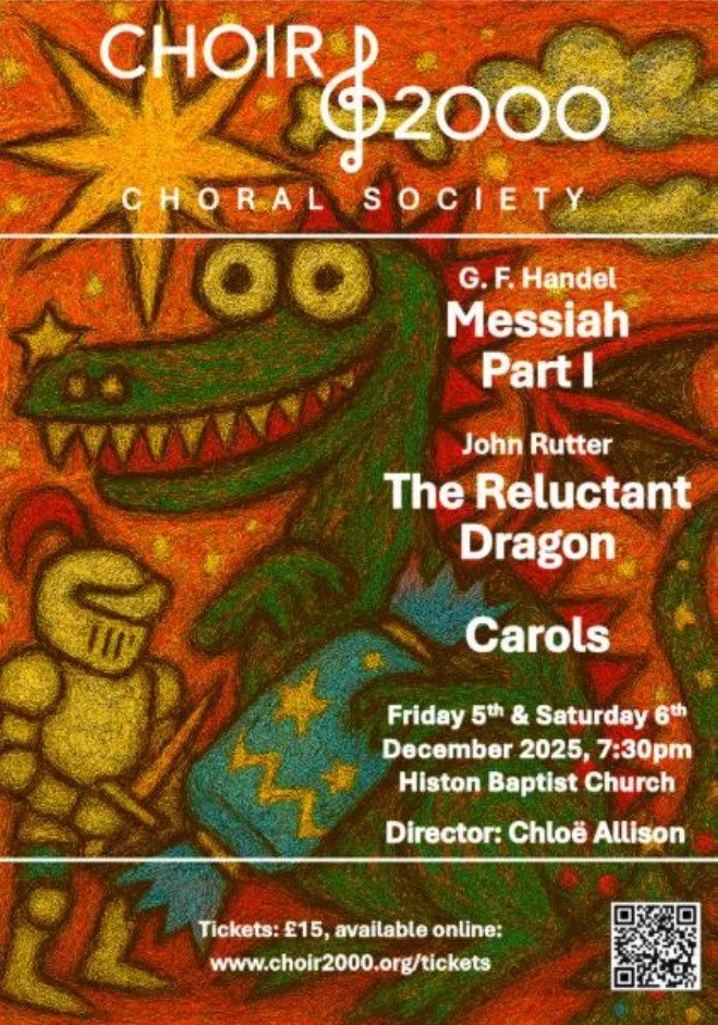Handel's Messiah and Rutter's The Reluctant Dragon