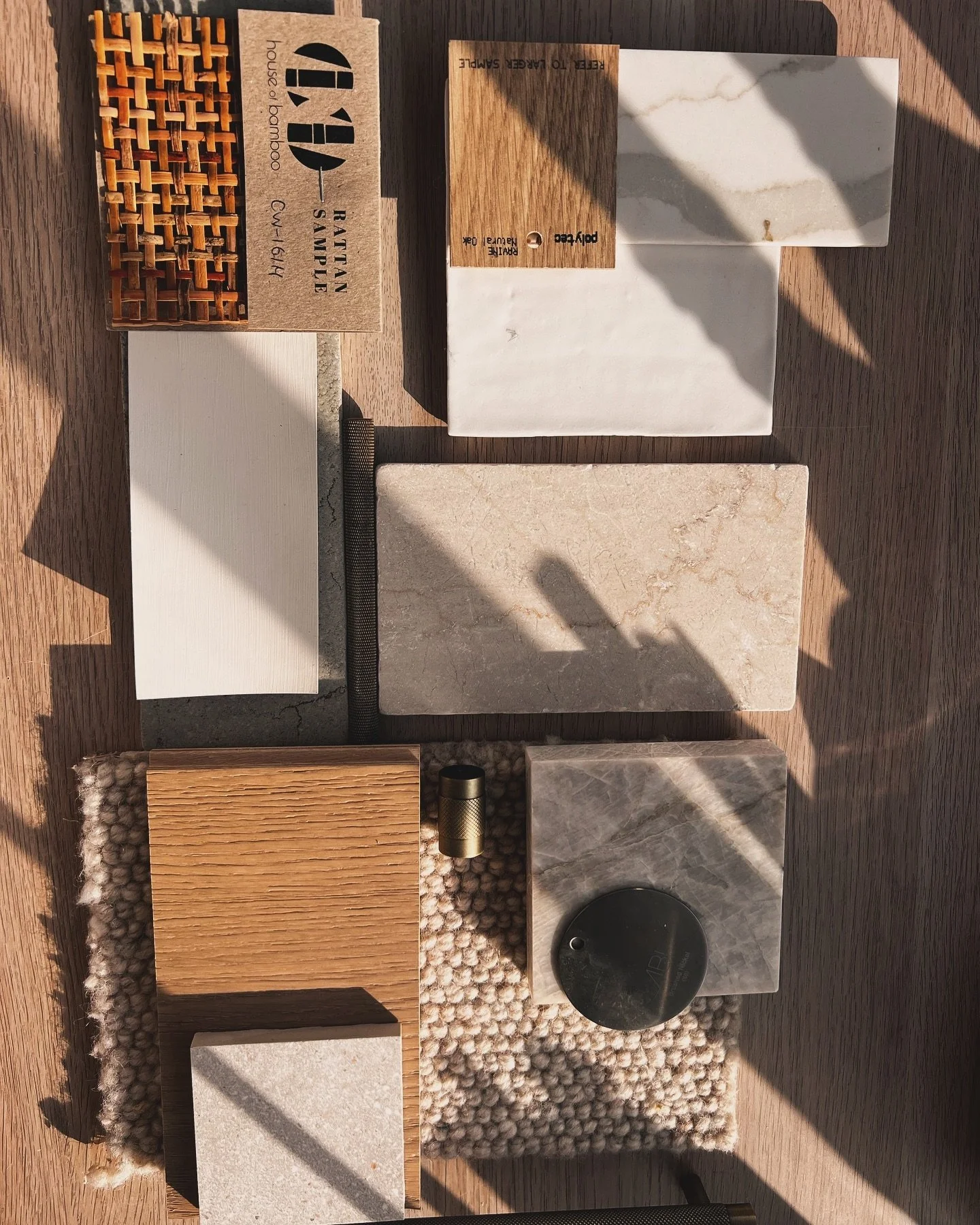 &bull; Project Botany 
Warm coastal palette for residential project in Botany. Ready for 2024!