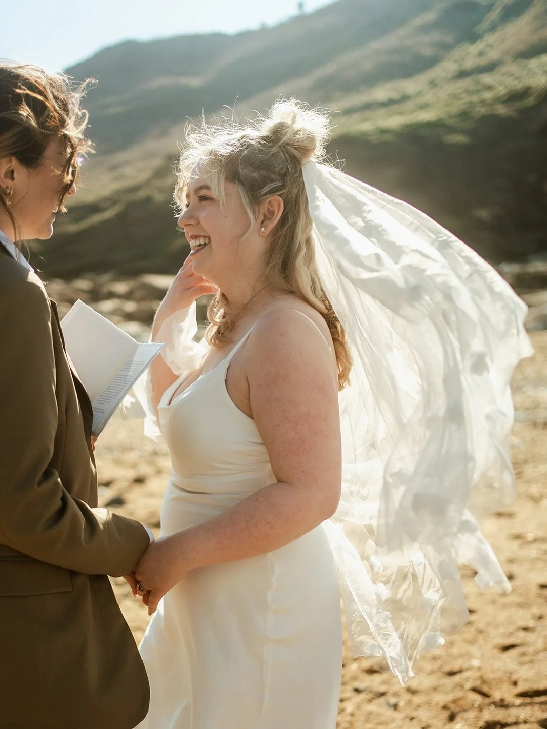 Wild is the wind 🌊

I absolutely never tire of sharing photos from this day.

There&rsquo;s nothing like a wild elopement for understanding full weight of your love in the world. The clarity that your love, the way you feel about this person standin