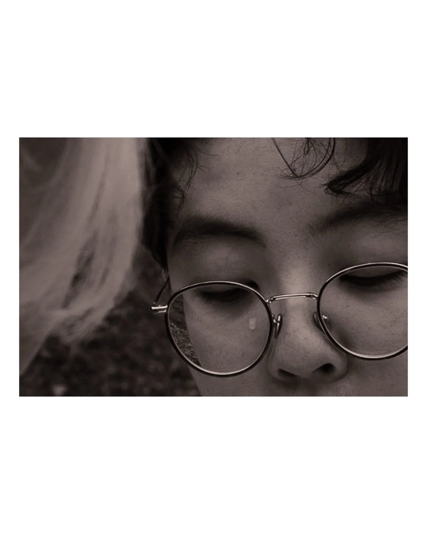 This is a photo that @caitlinwilderphotography took of me at my wedding. A black &amp; white close-up of me crying.

I adore all of Caitlin&rsquo;s photos, but this one I was always embarrassed by. 

Caitlin included it in her &ldquo;Highlights&rdquo