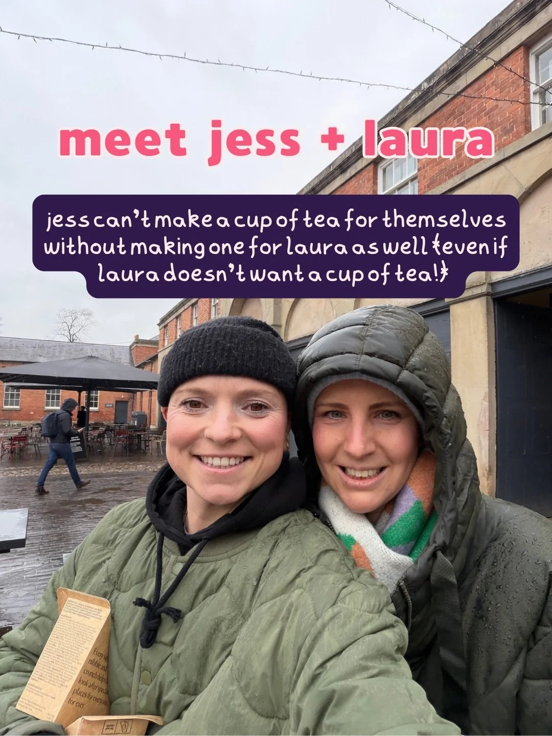💘 Meet Jess (they/them) + Laura (she/her) 💘

In one month&rsquo;s time I will be back at the wonderful @thegiraffeshed marrying these two cuties!!

I&rsquo;m so excited for the blending of their Rainbow Family! 🌈 This ceremony is going to be full 