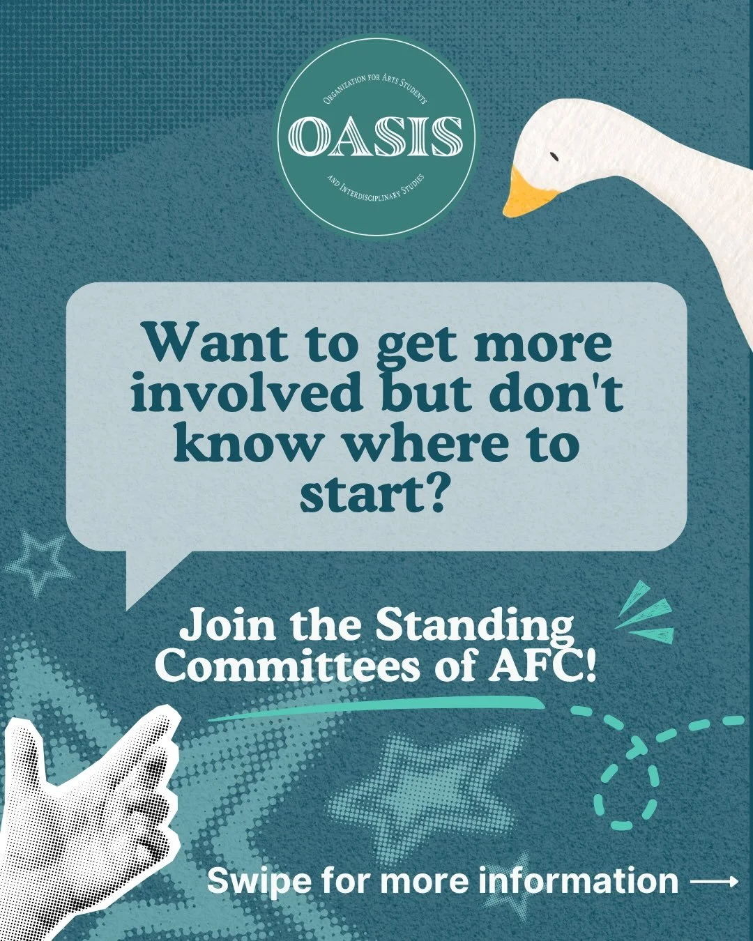 Explore AFC&rsquo;s standing committee opportunities‼️

These committees are a great way to gain more experience without busying up your schedule too much. 

Follow the link in our bio to learn more and apply 🔗 

#facultyofarts #universityofalberta