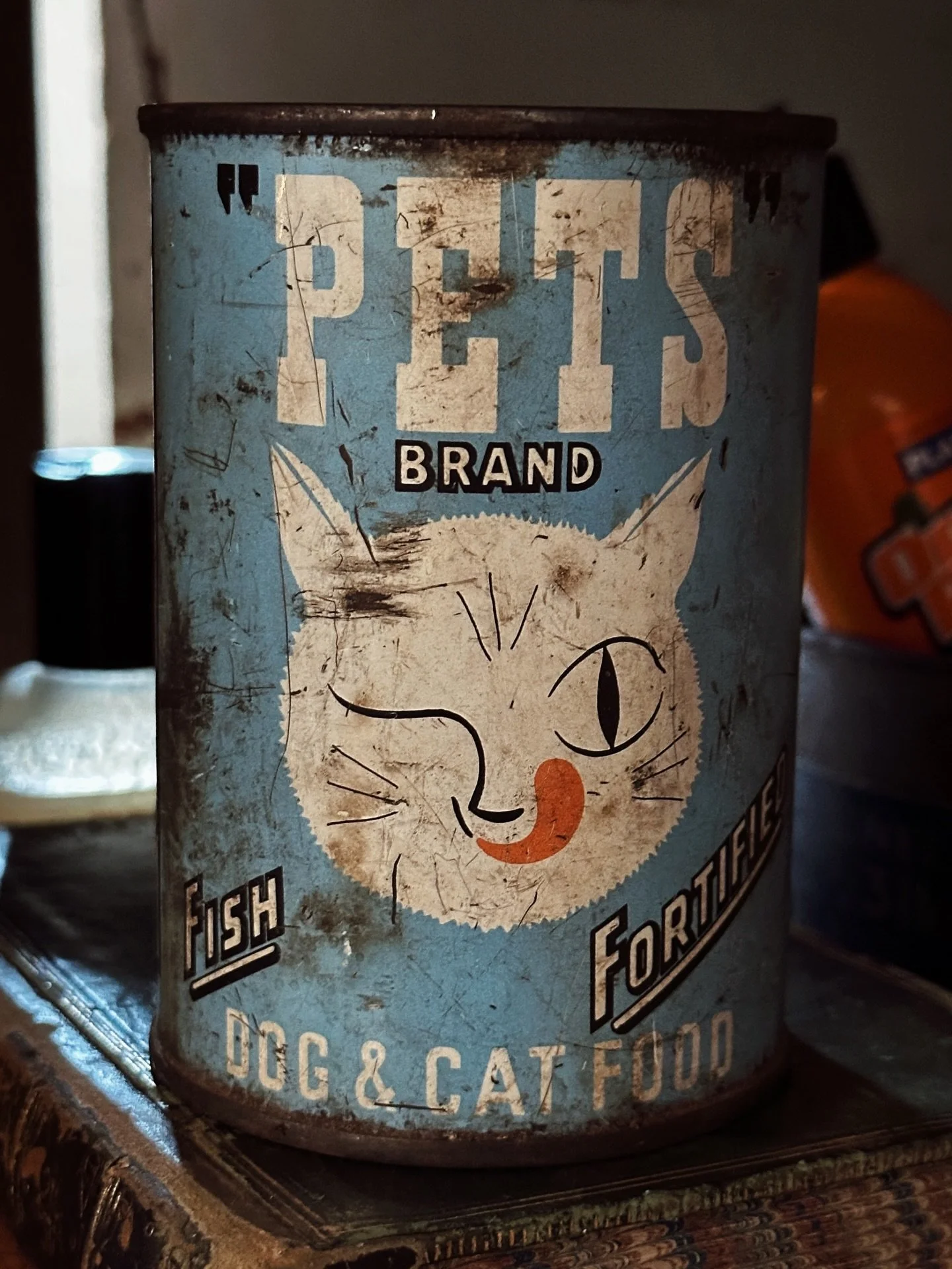 I wasn&rsquo;t looking for them.

I never am.

Half-present, moving through a Northcote shop, eyes drifting across shelves of old planes and chisels and things built before planned obsolescence became a corporate philosophy. 

And then two tins stopp