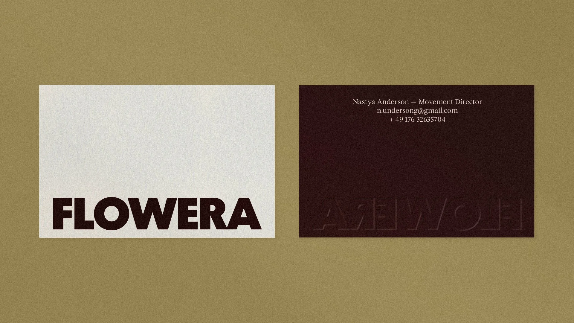 Custom Loo Brand Identity Design for Dance Company