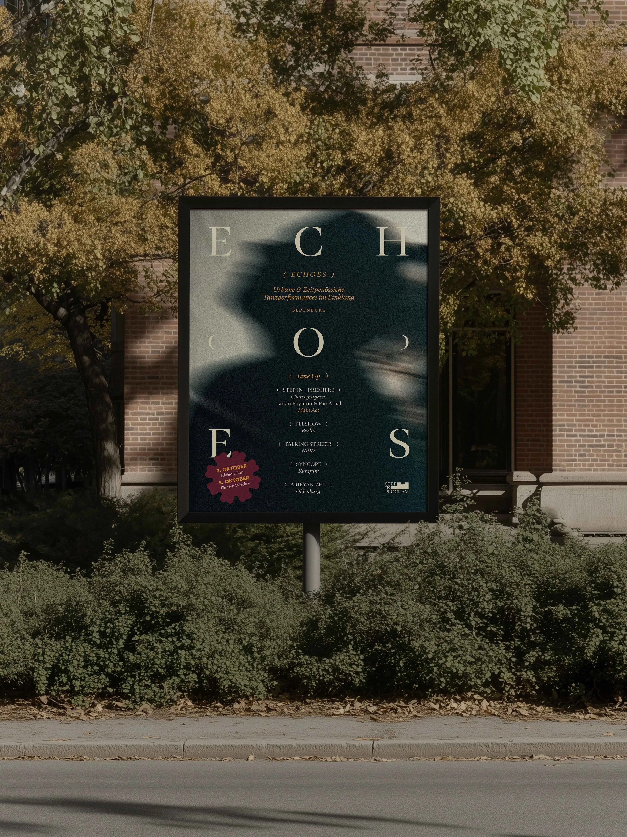 Visual Identity for Dance Festival Oldenburg