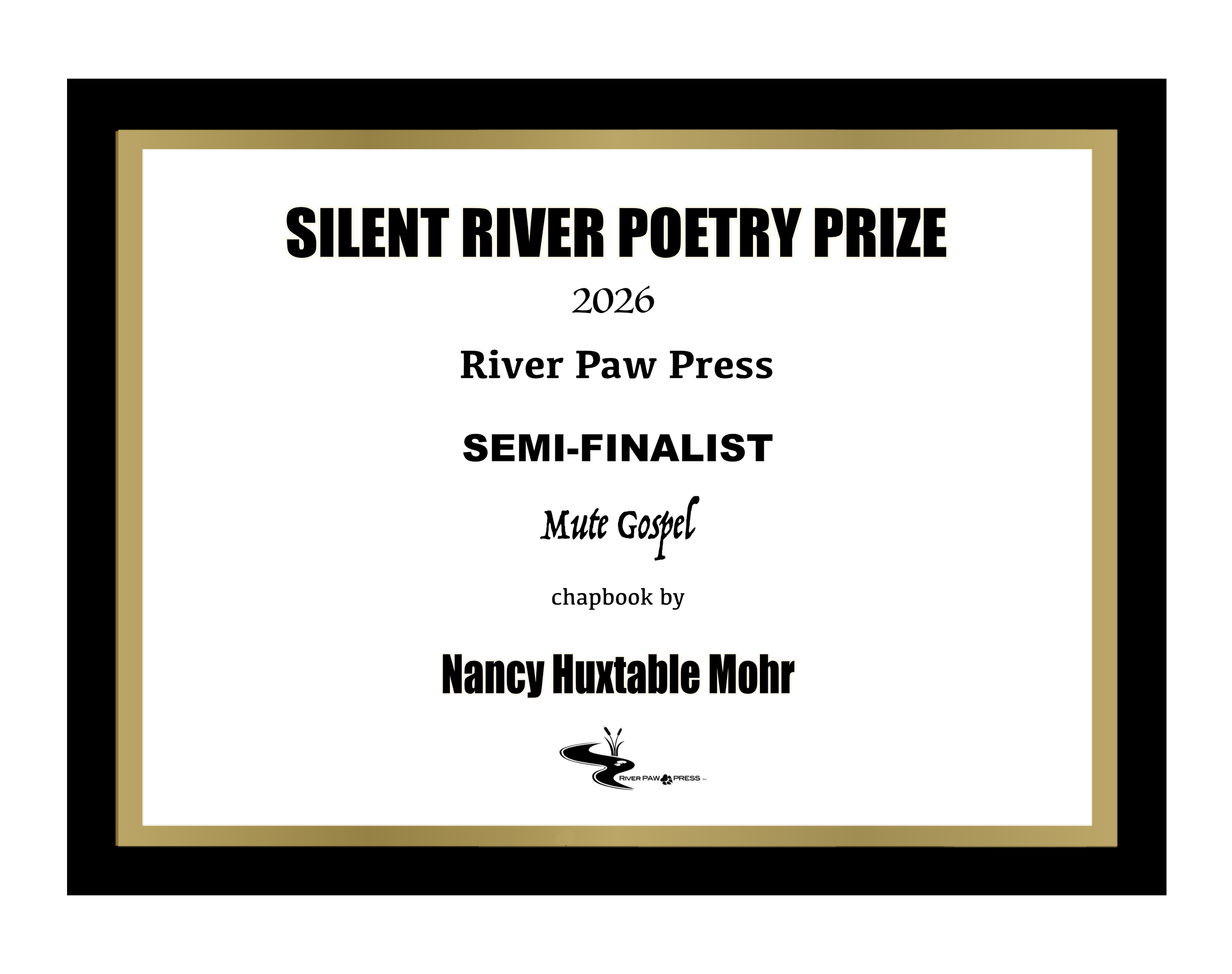 Announcing the 2026 Silent River Poetry Prize Winner and Official Selections