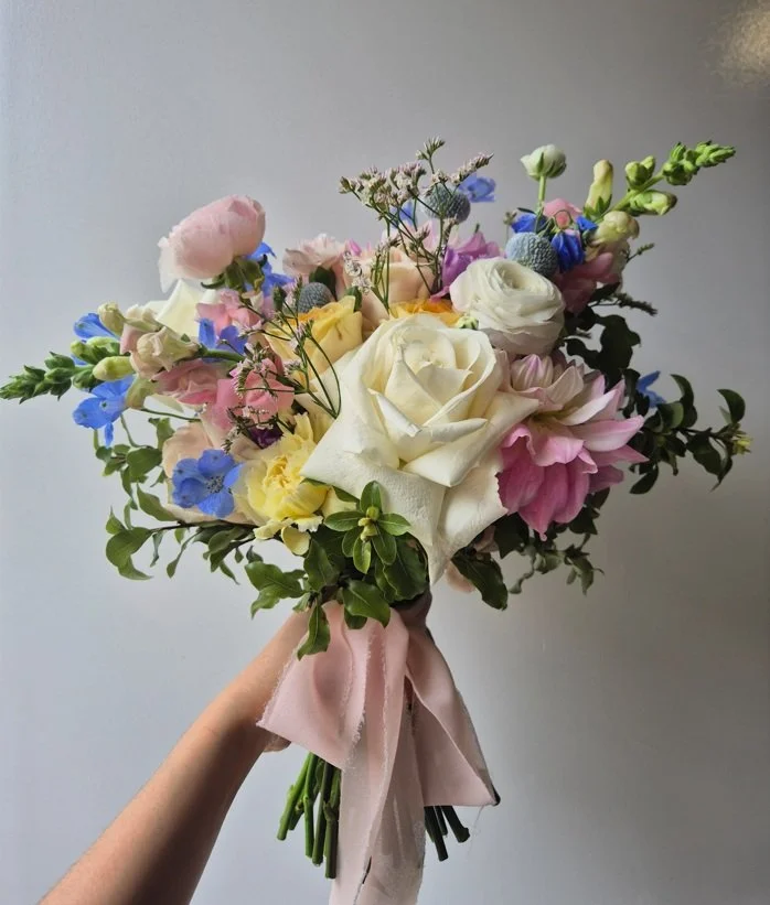 Bridal Bouquet Pastels by Love Story Blooms