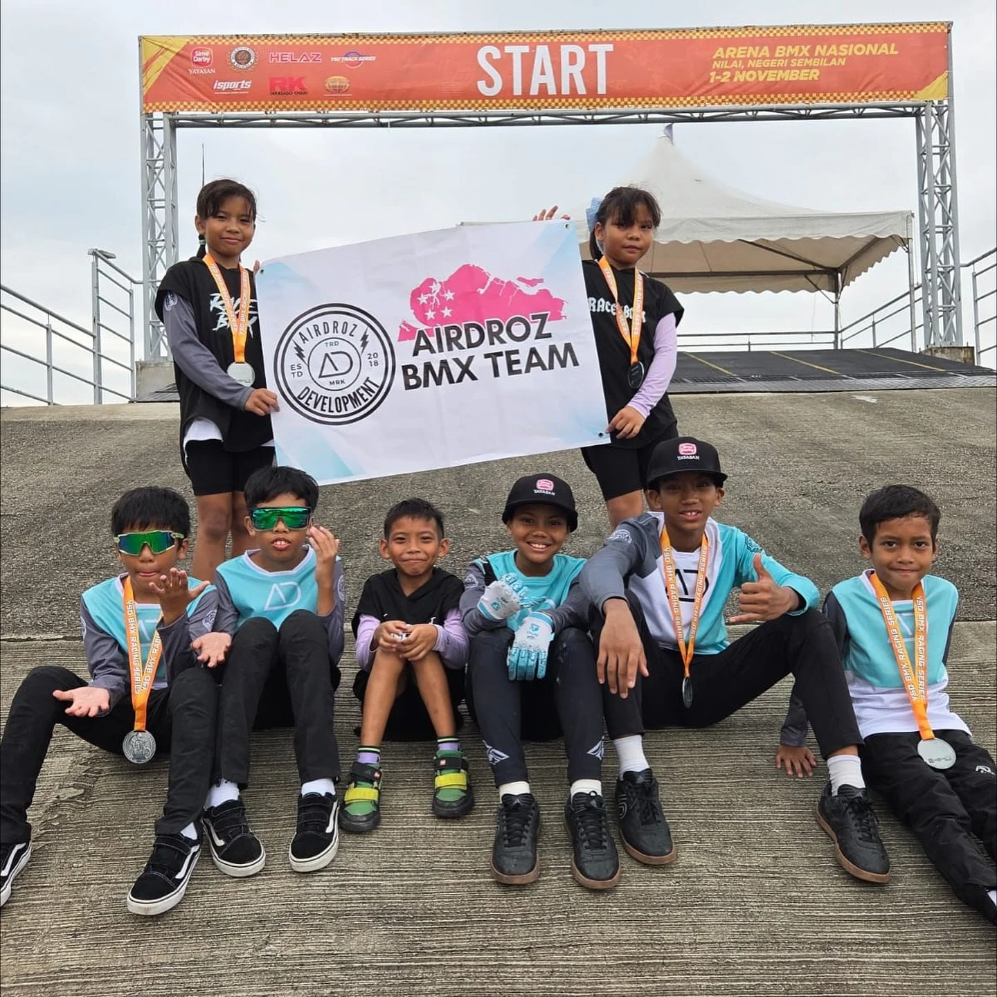 🏁 AIRDROZ DEVELOPMENT &ndash; YSD BMX SERIES 3 &amp; 4 RESULTS (2025) 🏆

Here&rsquo;s how our young AirDroz riders performed over the two back-to-back YSD BMX Series rounds 💪🔥

Boys (5&ndash;6)
	&bull;	Mohammad Faaz &ndash; 5th 🥉3rd

Boys (9)
	&