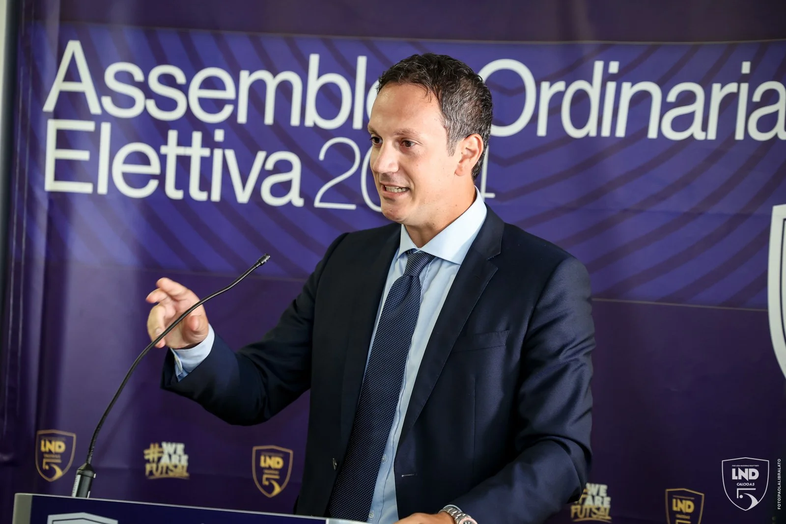 Stefano Castiglia è il nuovo Presidente della Divisione Calcio a 5