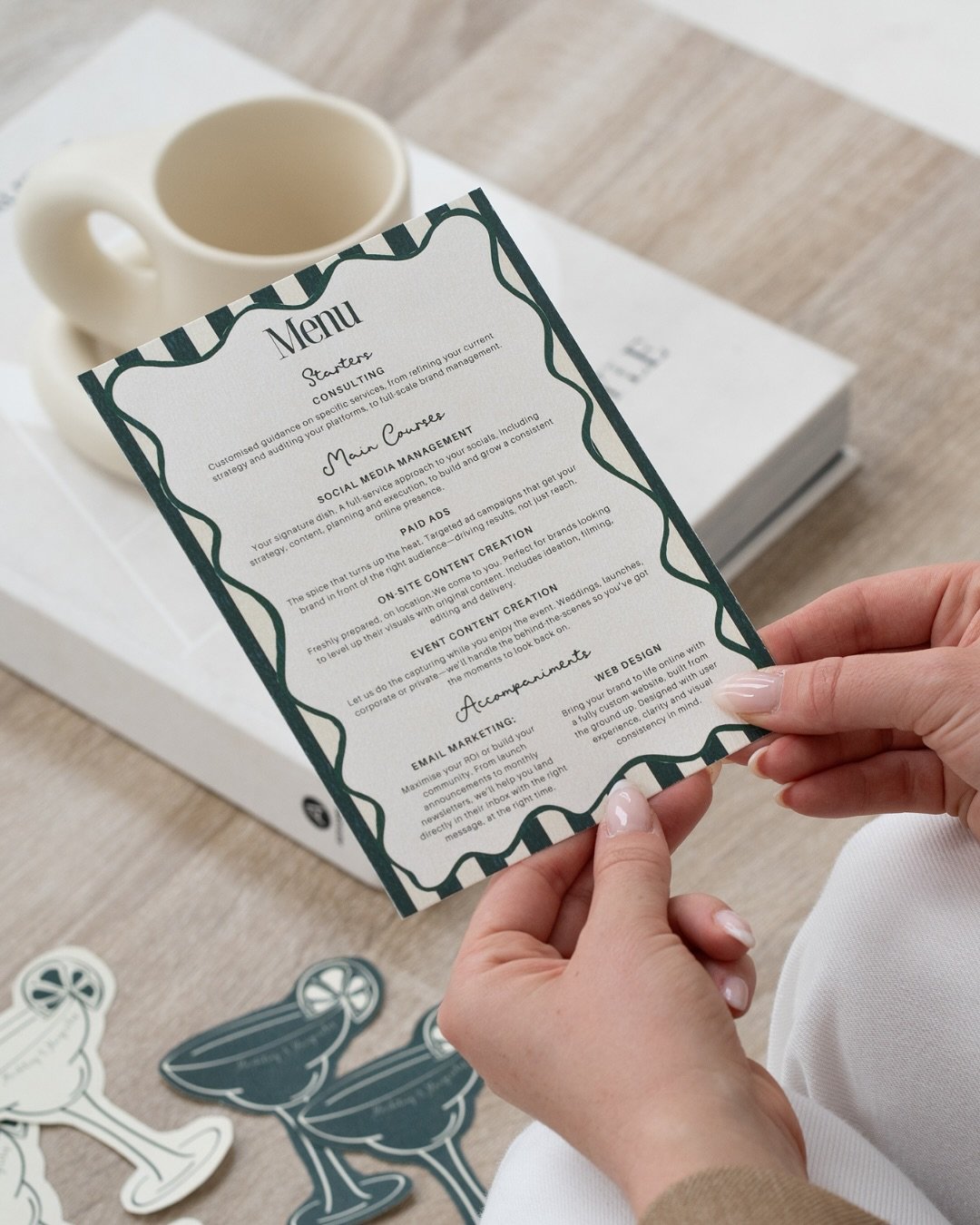 What&rsquo;s on the menu? (apart from a spicy marg🌶️)

From content creation to full social media management, strategy to paid ads, our services are served up individually or as the full works. Whether you&rsquo;re looking to grow your audience, get