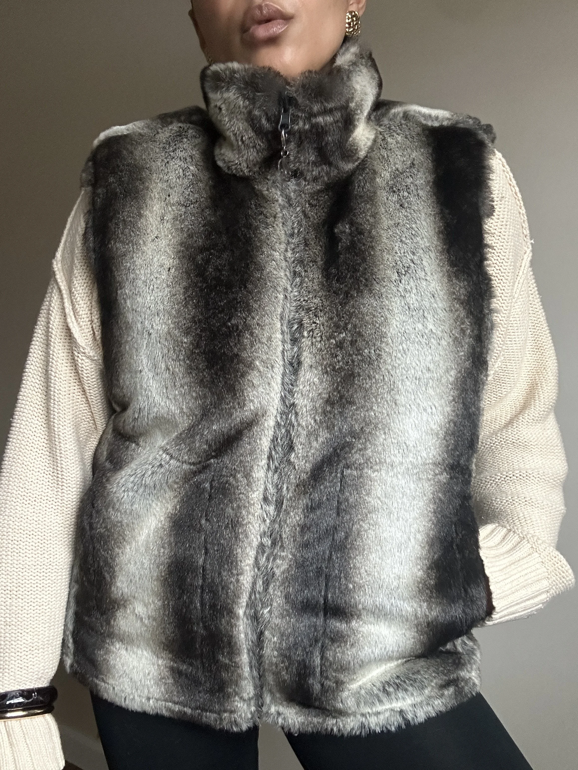 Faux Fur Vest