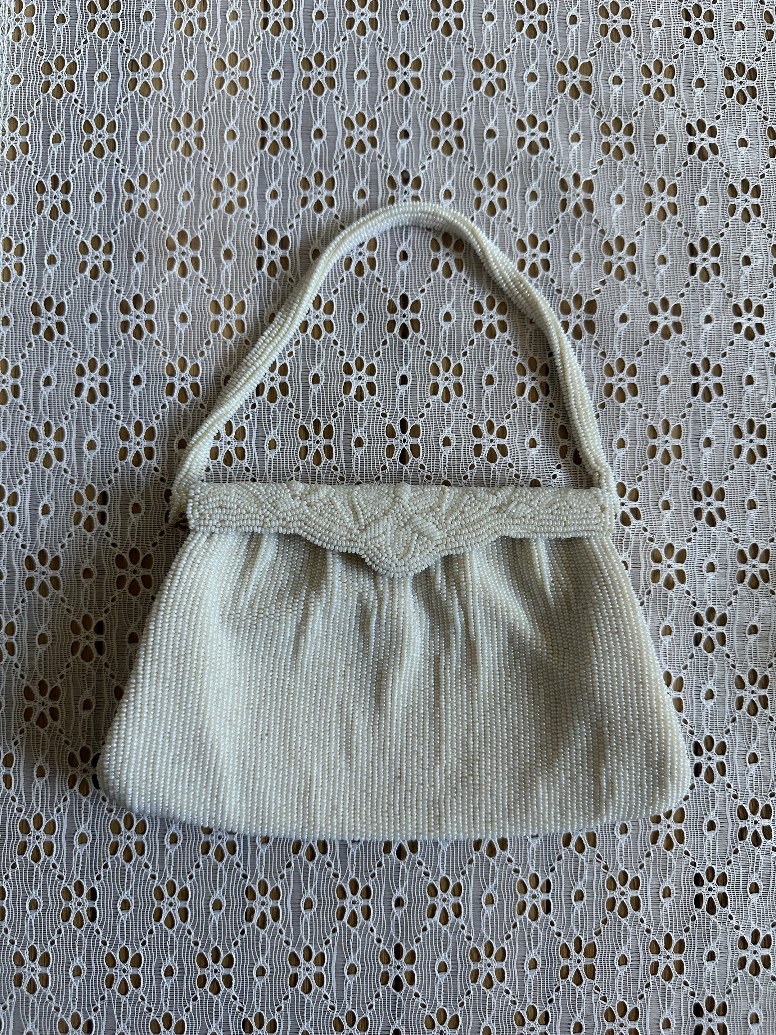 1960s Fully Beaded Purse