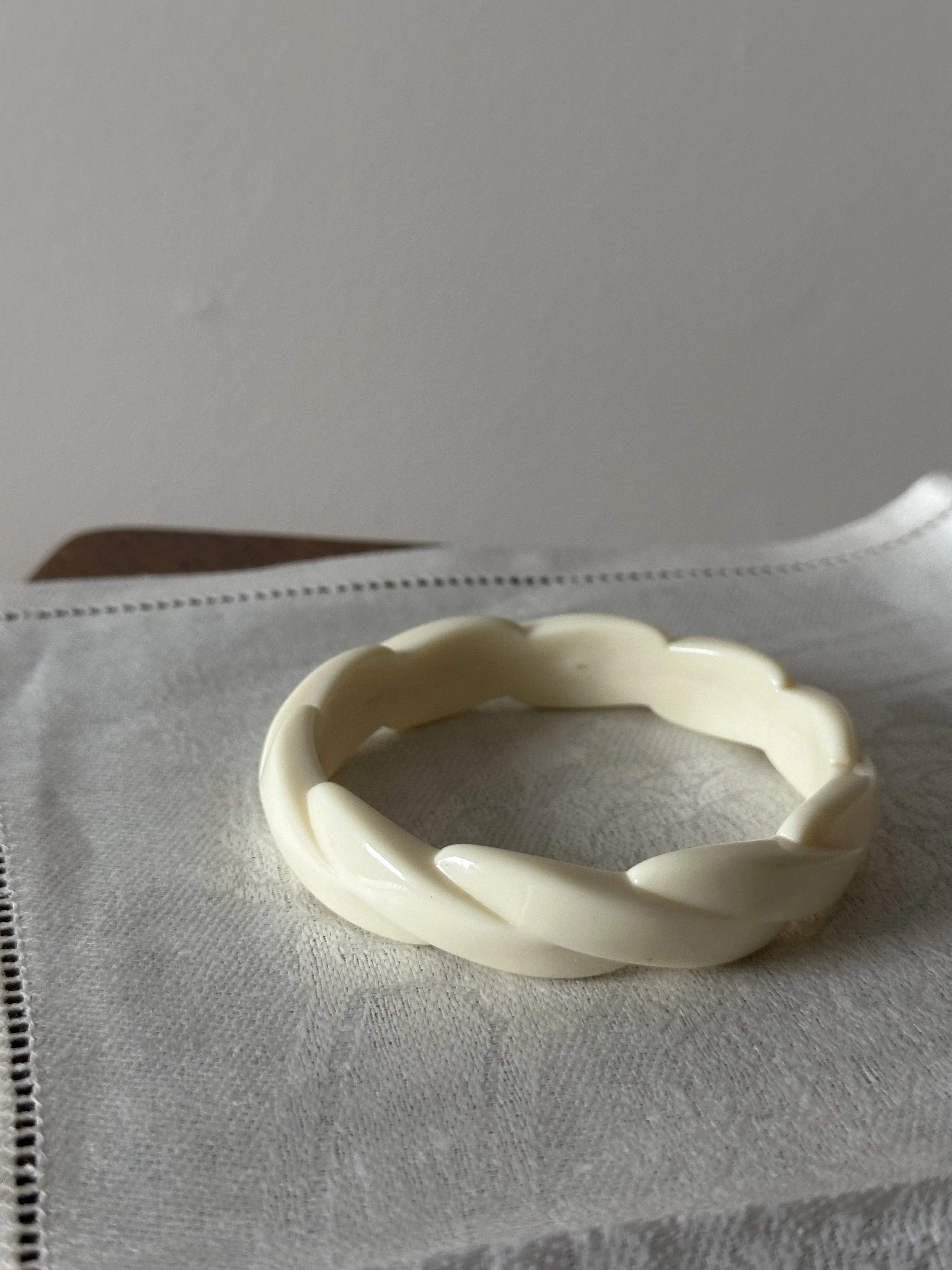 Cream Bangle