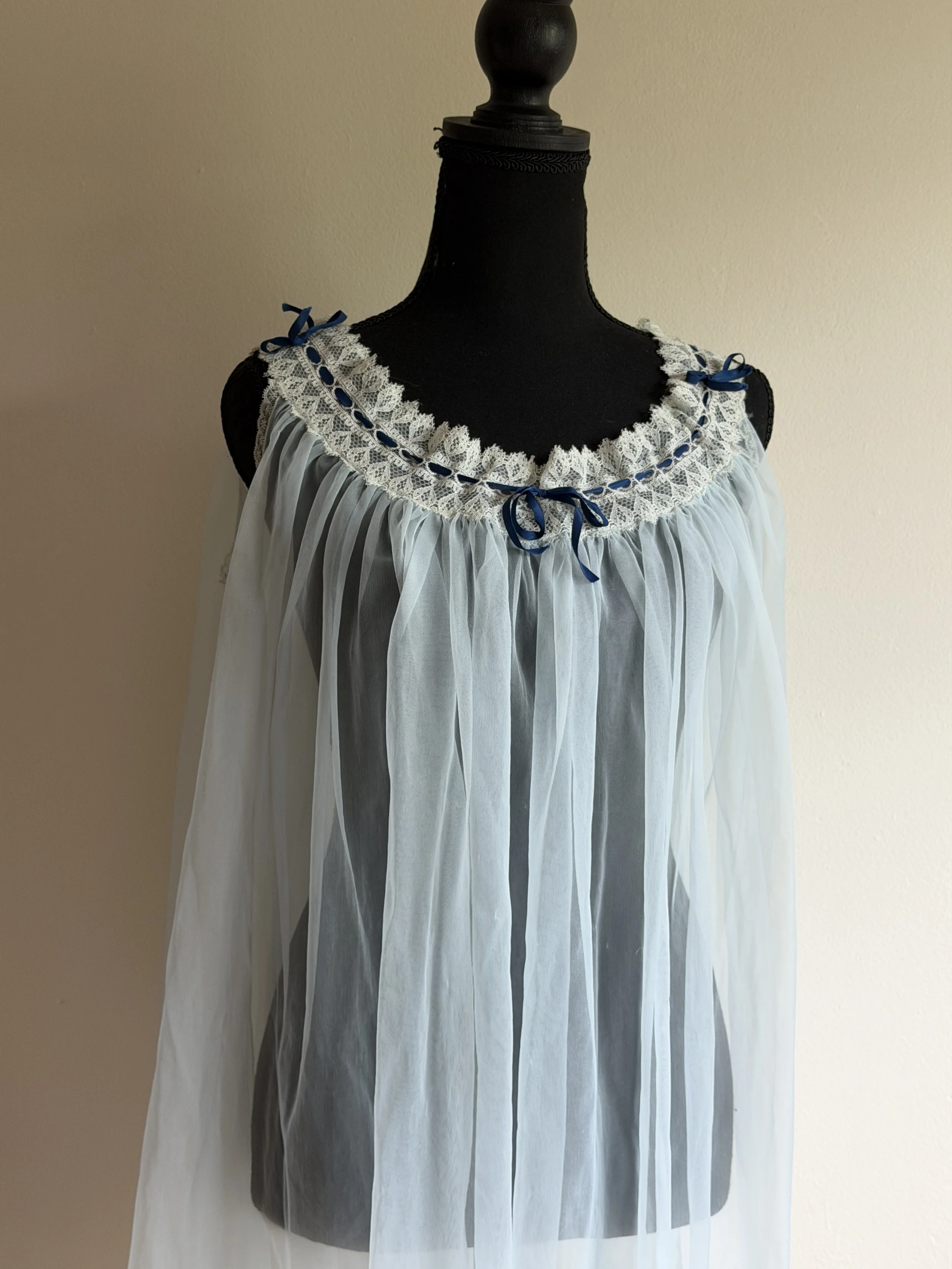 60s Powder Blue Nightgown