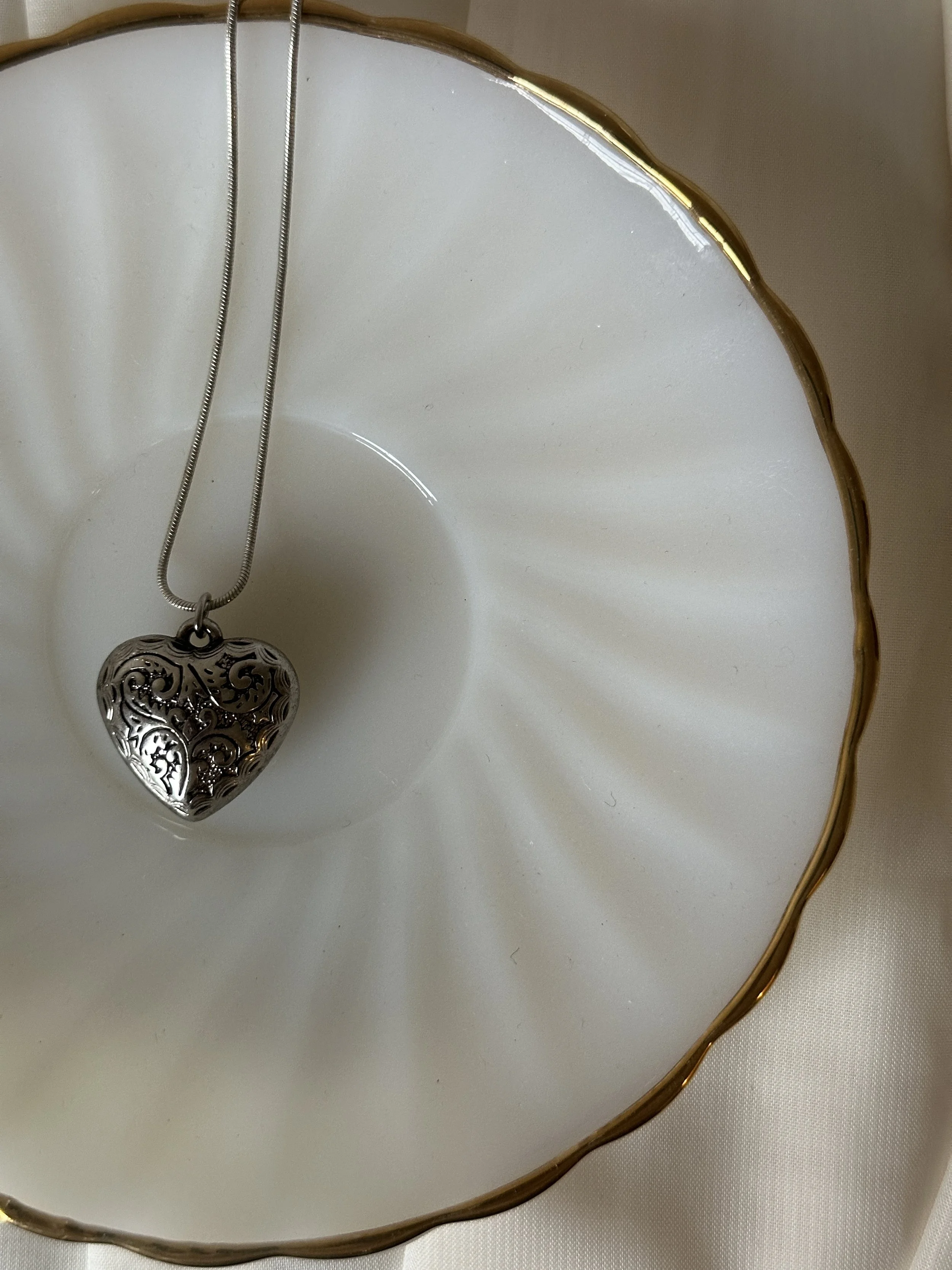 Silver Heart Necklace