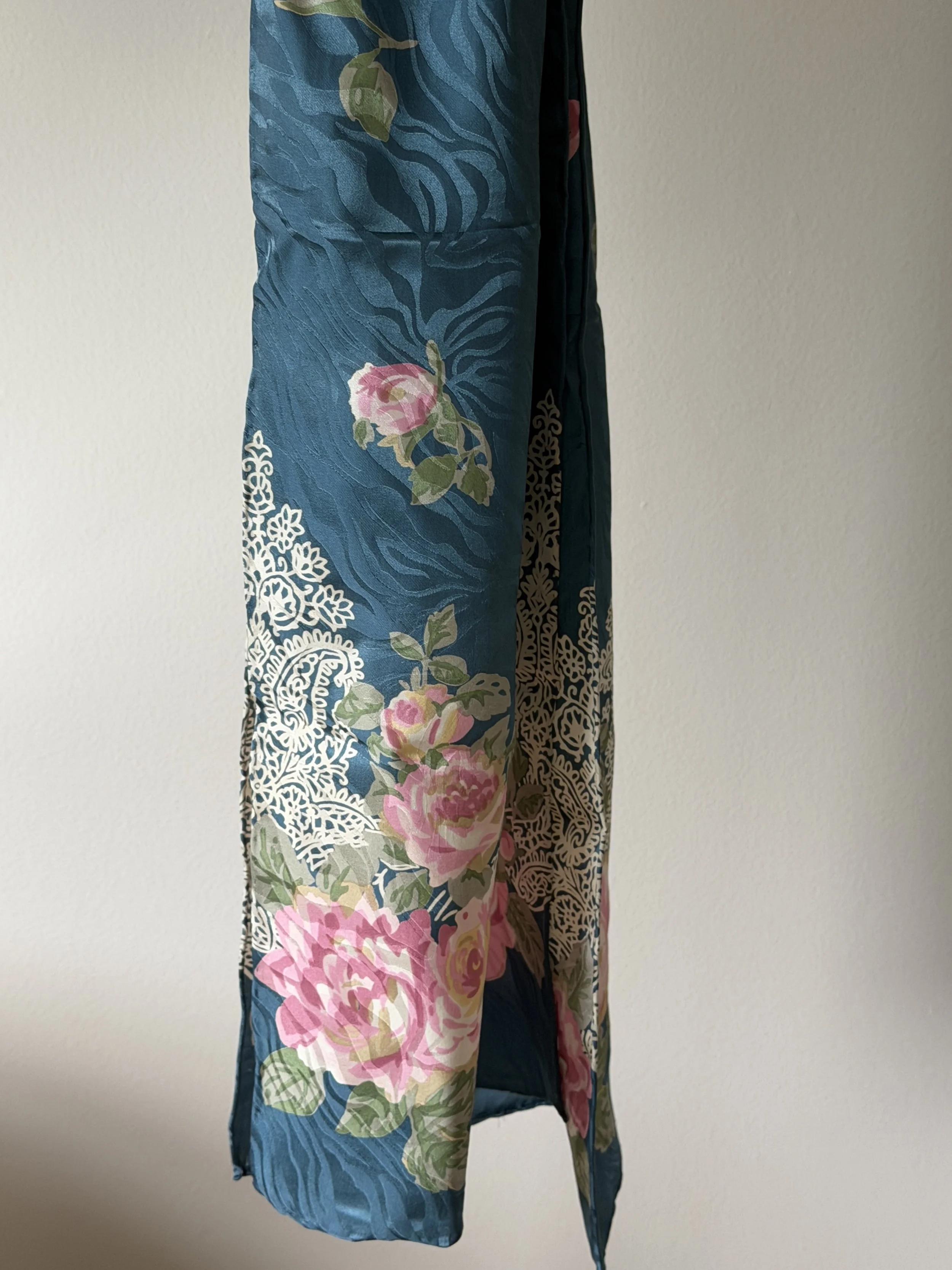Floral Silk Scarf