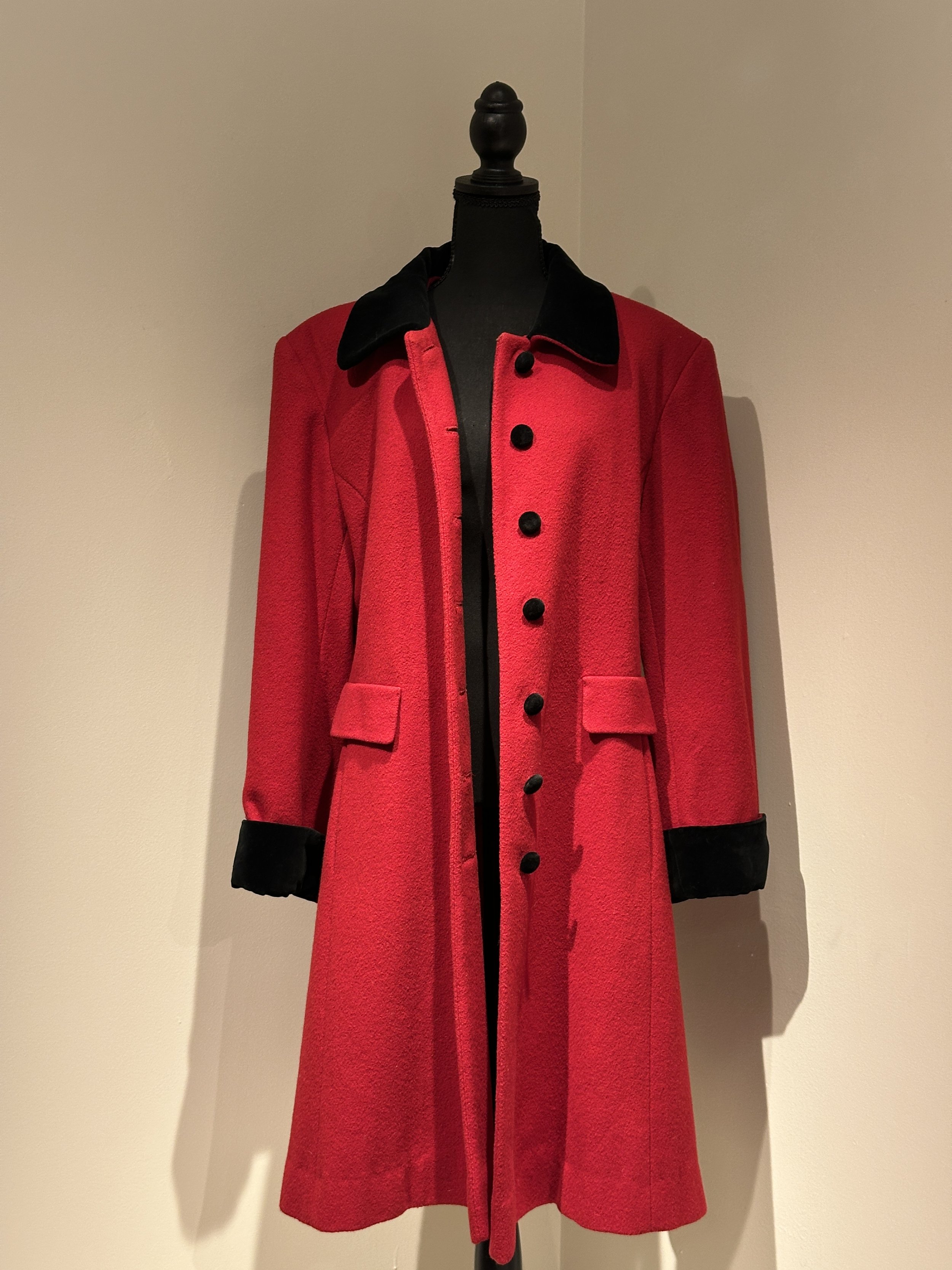Wool & Velvet Coat