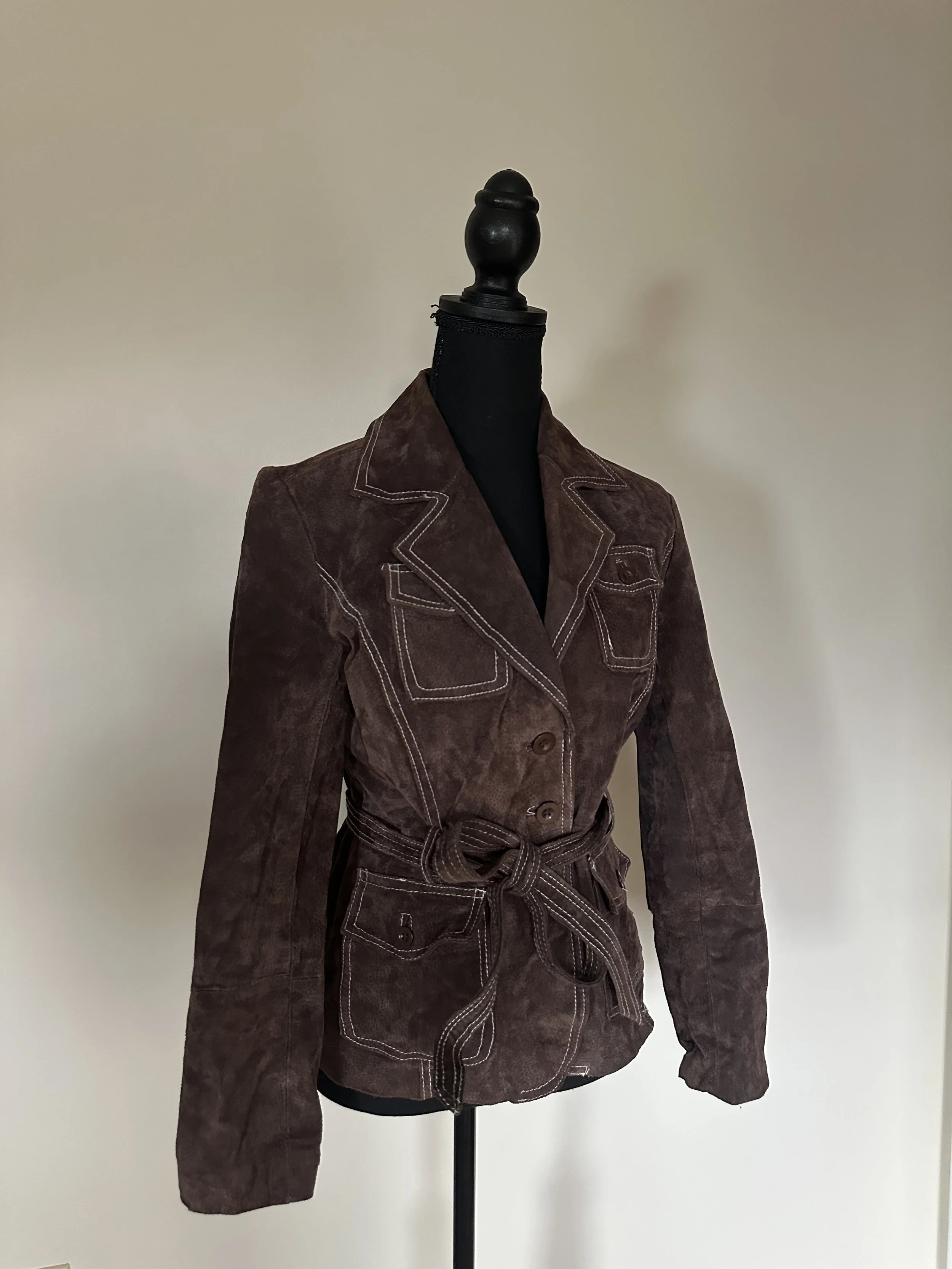 Brown Suede Jacket