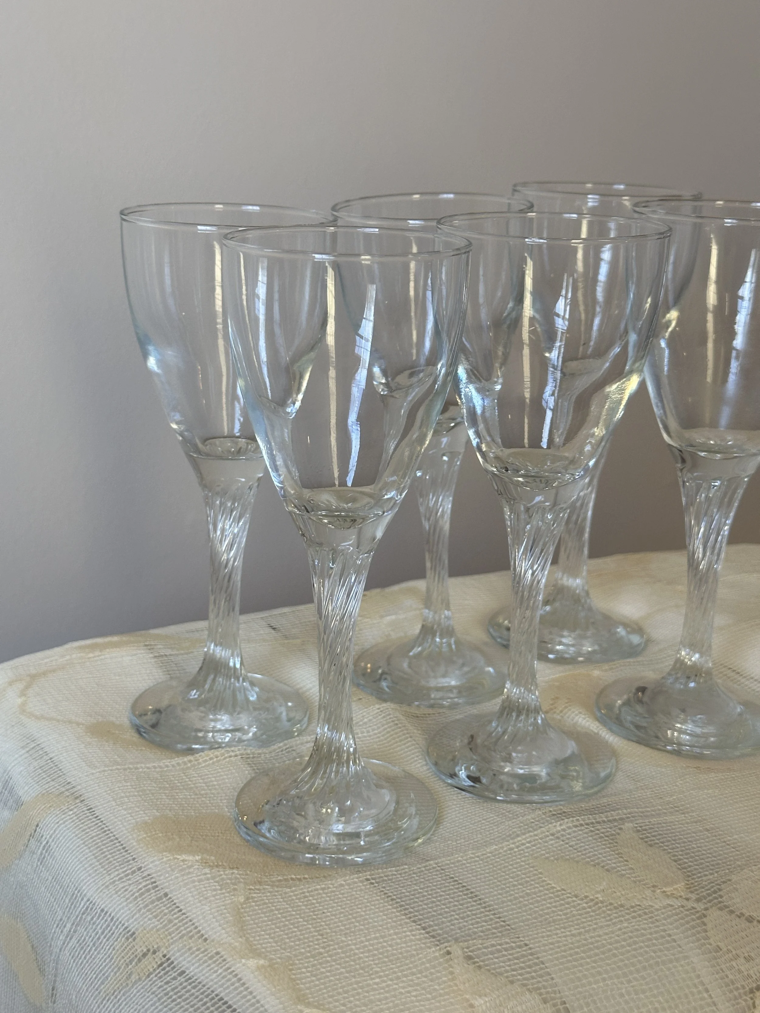 Crystal Wine Glass Set