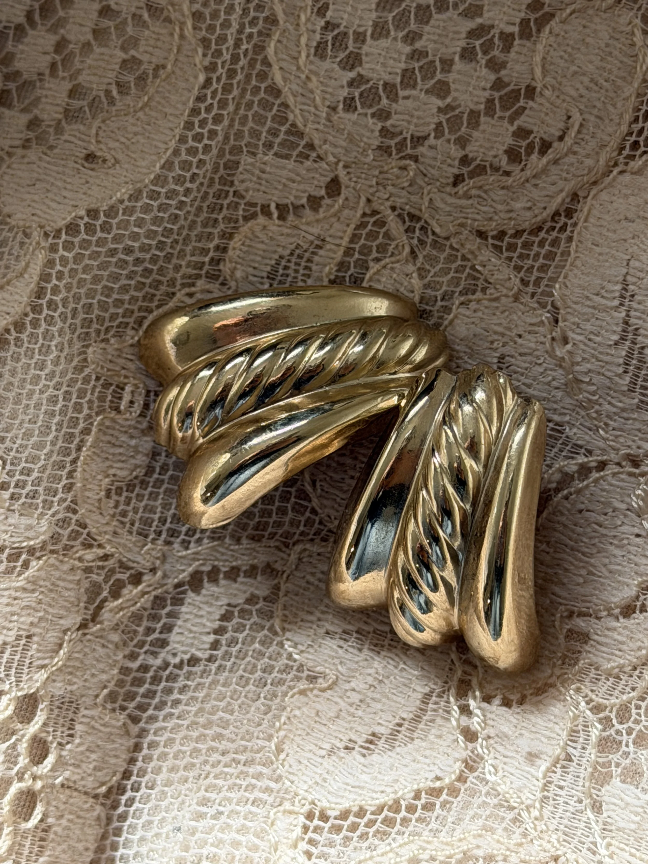 Gold Rope Earrings