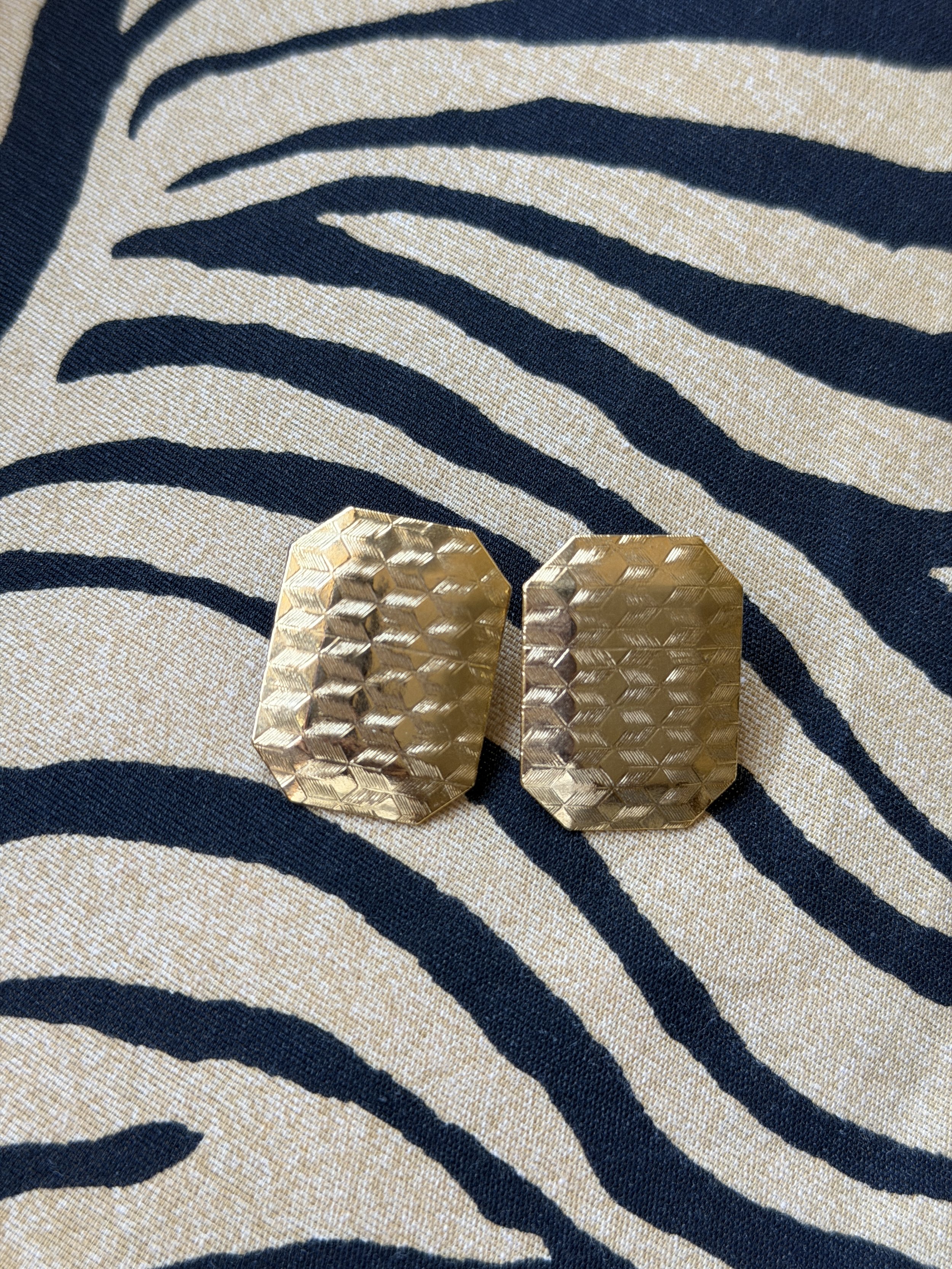Octagon Earrings