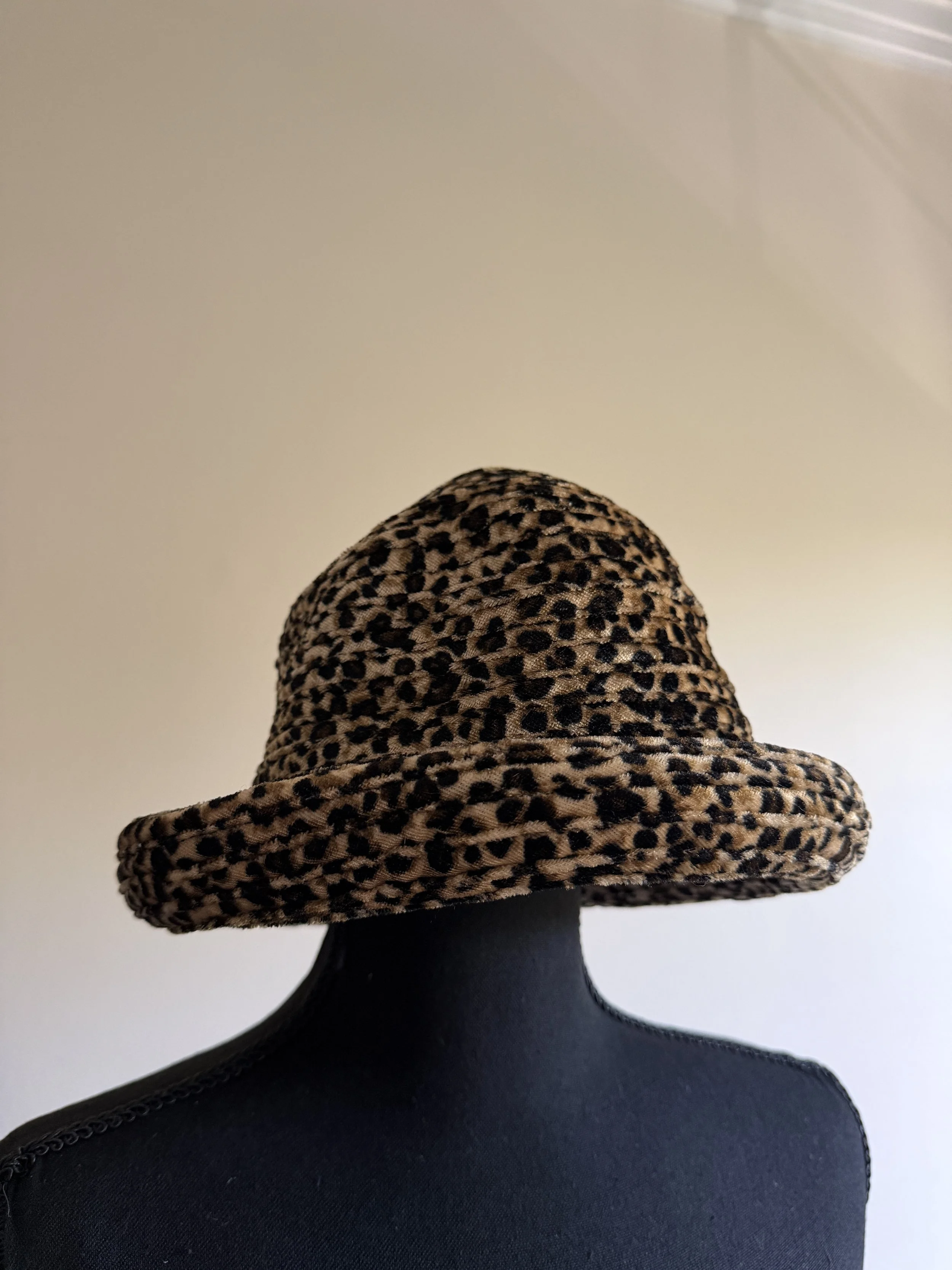 90s Leopard Hat