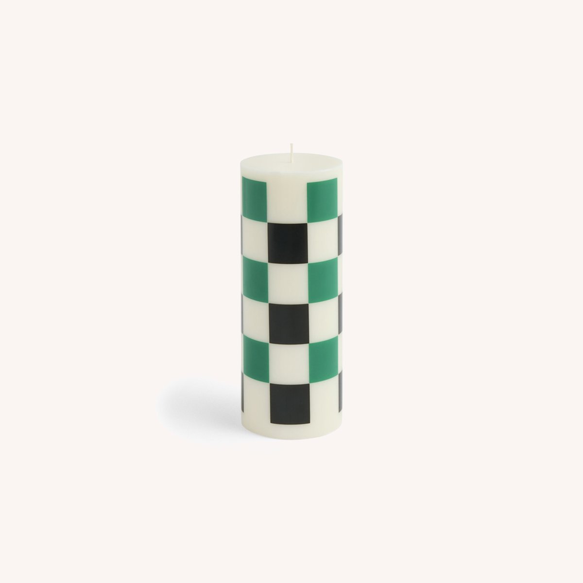 bougie-Column-Candle-M-off-white-green-black-check-hay.jpg