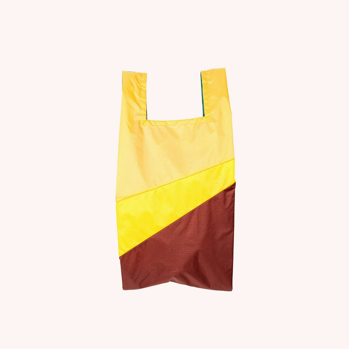 SHOPPING BAG - S - LEFTOVER - MULTI TV YELLOW