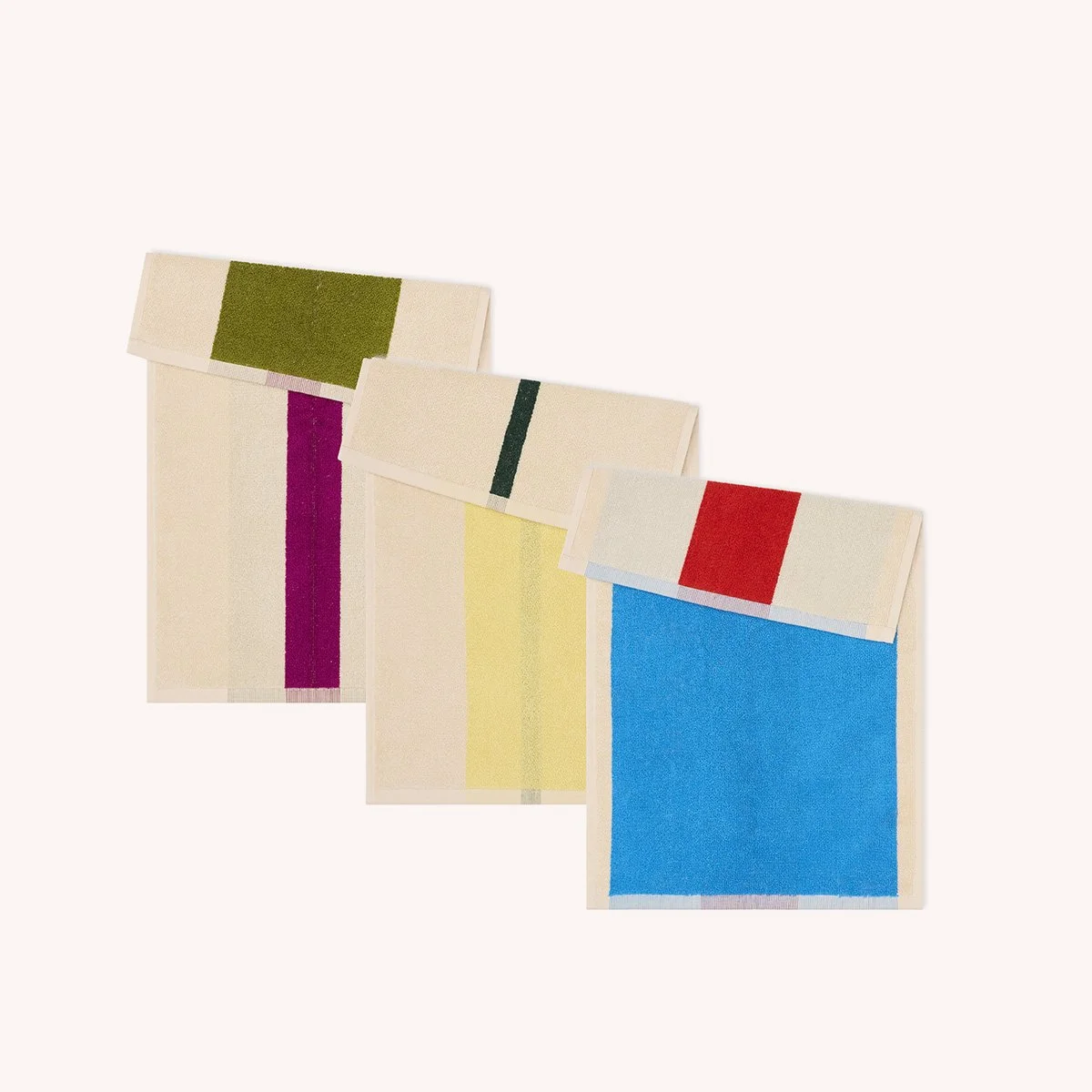 SERVIETTES INVITÉS - SET DE 3 - MARTENS & MARTENS