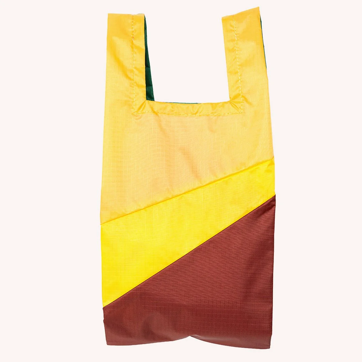 SHOPPING BAG - L - LEFTOVER - MULTI TV YELLOW
