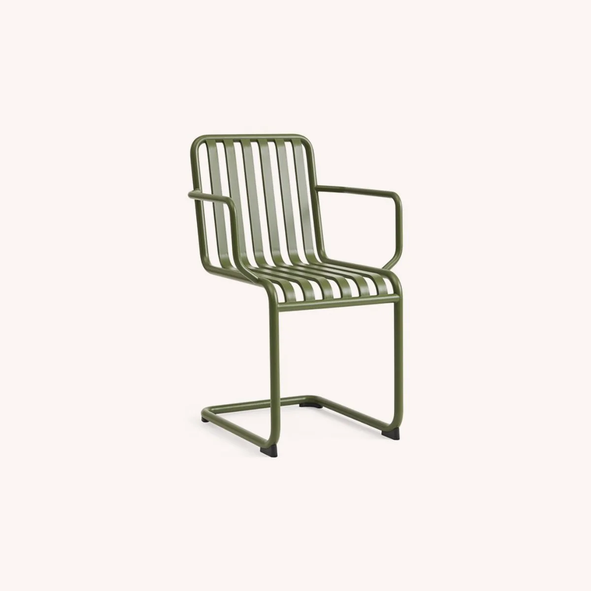 chaise-avec-accoudoirs-outdoor-jardin-bouroullec-hay-momentum-design-store-lille-rijsel-curation-mobilier-AF592-A237_Palissade Cantilever Armchair olive powder coated steel.jpg