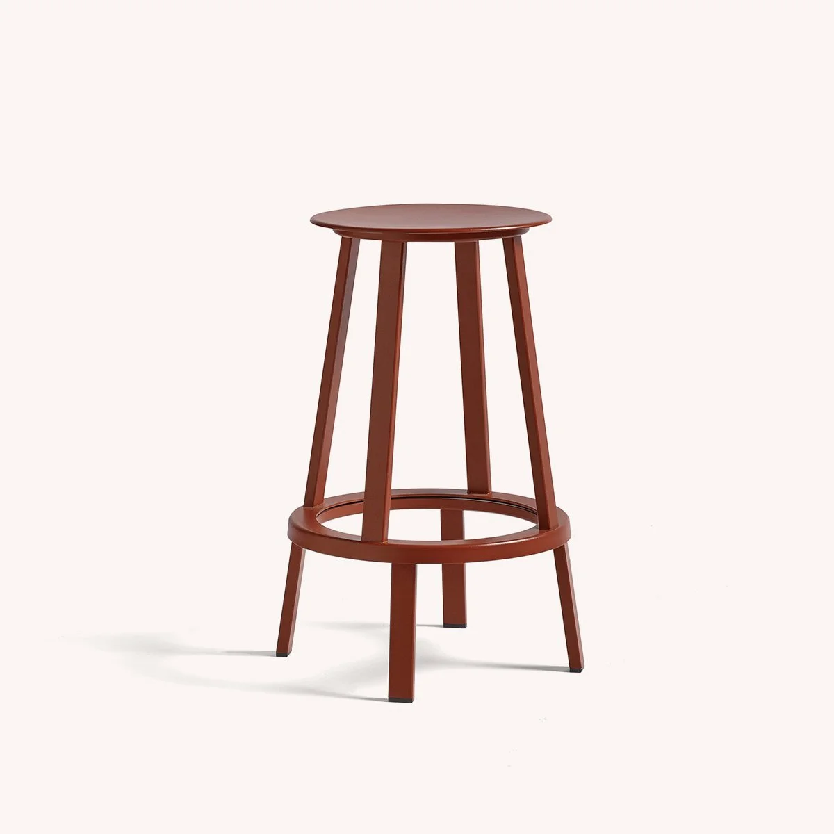 tabouret-bar-tournant-pivotant-hay-momentum-design-store-lille-rijsel-curation-mobilier-AA595-A220_Revolver Bar Stool Low H65 lava red.jpg