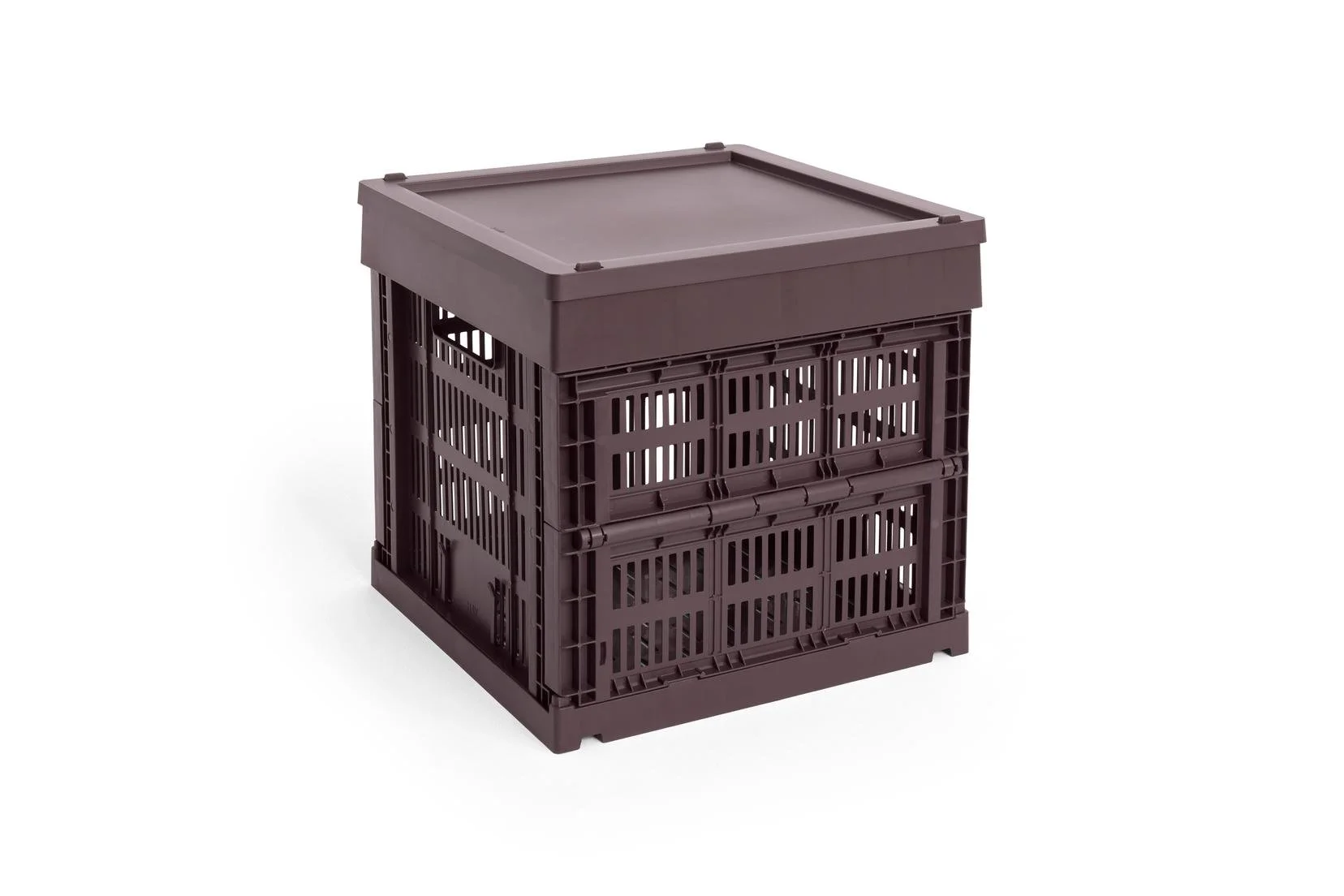 cagette-caisse-2025-rangement-pliable-hay-momentum-design-store-lille-curation-rijsel-HAY Colour Crate Lid Plastic M Square_Cube bordeaux 01.jpg