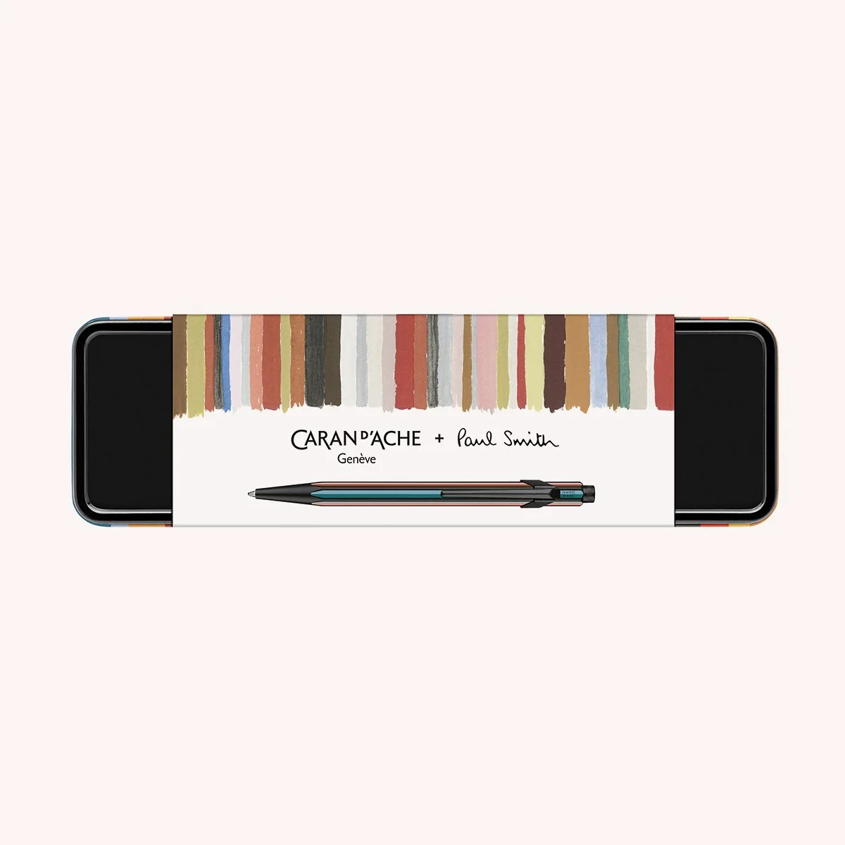STYLO BILLE 849 CARAN D'ACHE + PAUL SMITH - NOIR