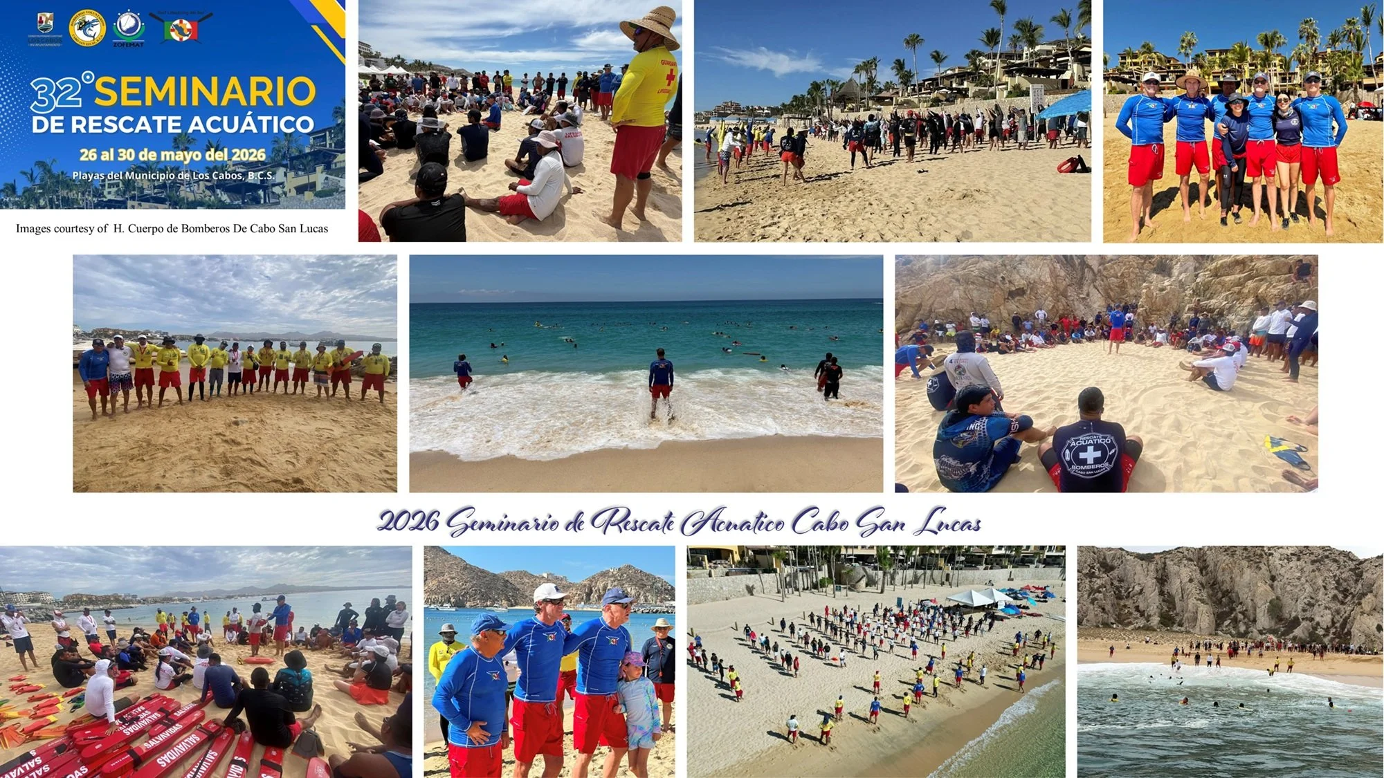 2026 Seminario de Rescate Acuatico * Cabo San Lucas