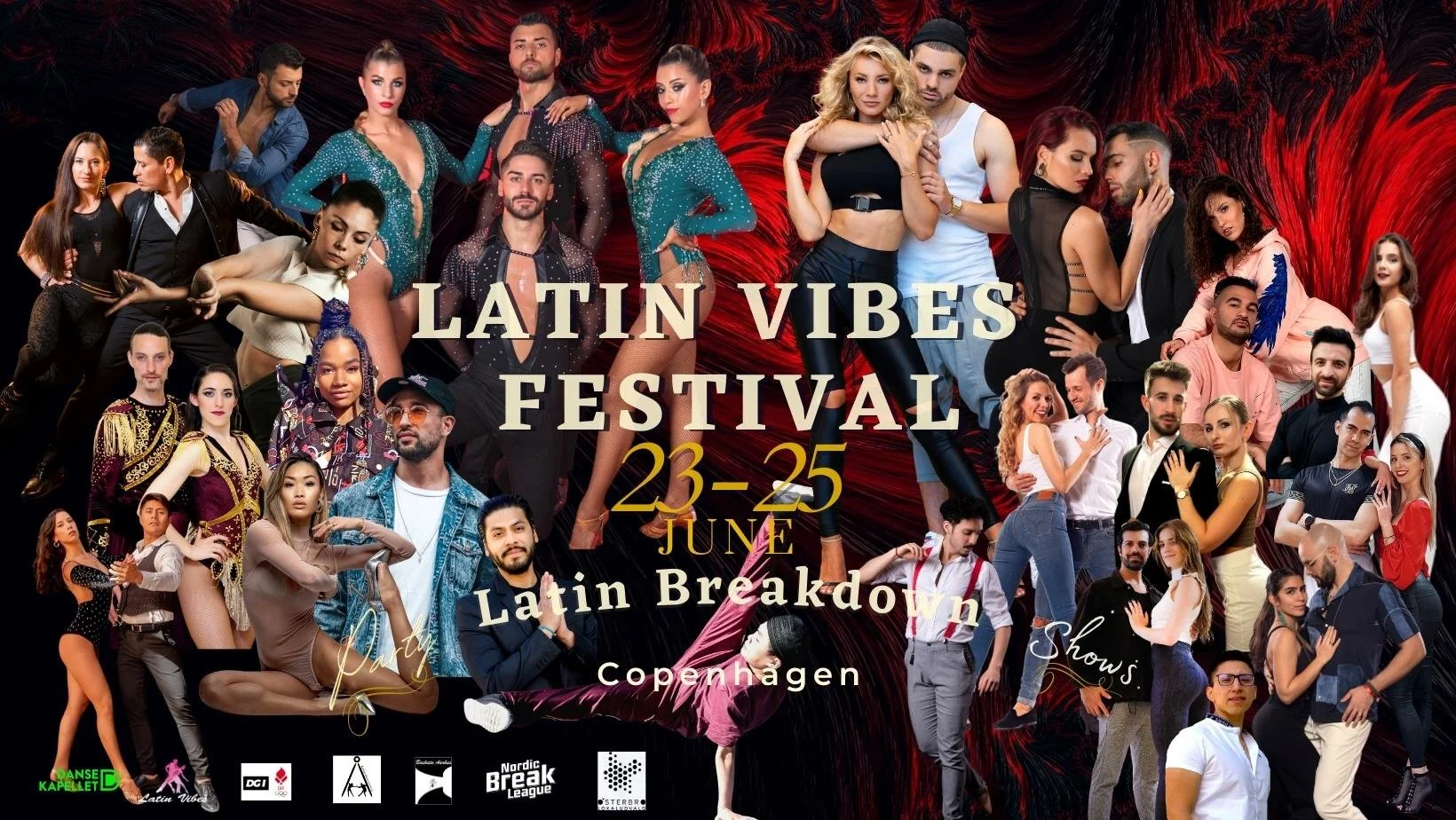latin vibes festival -Salsa and bachata festival copenhagen kildevæld kultur center